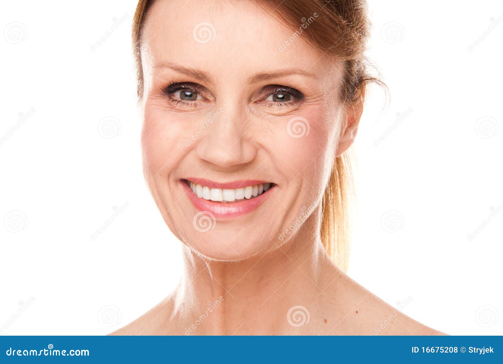 Beautiful Middle Aged Woman RoyaltyFree Stock Photo CartoonDealer