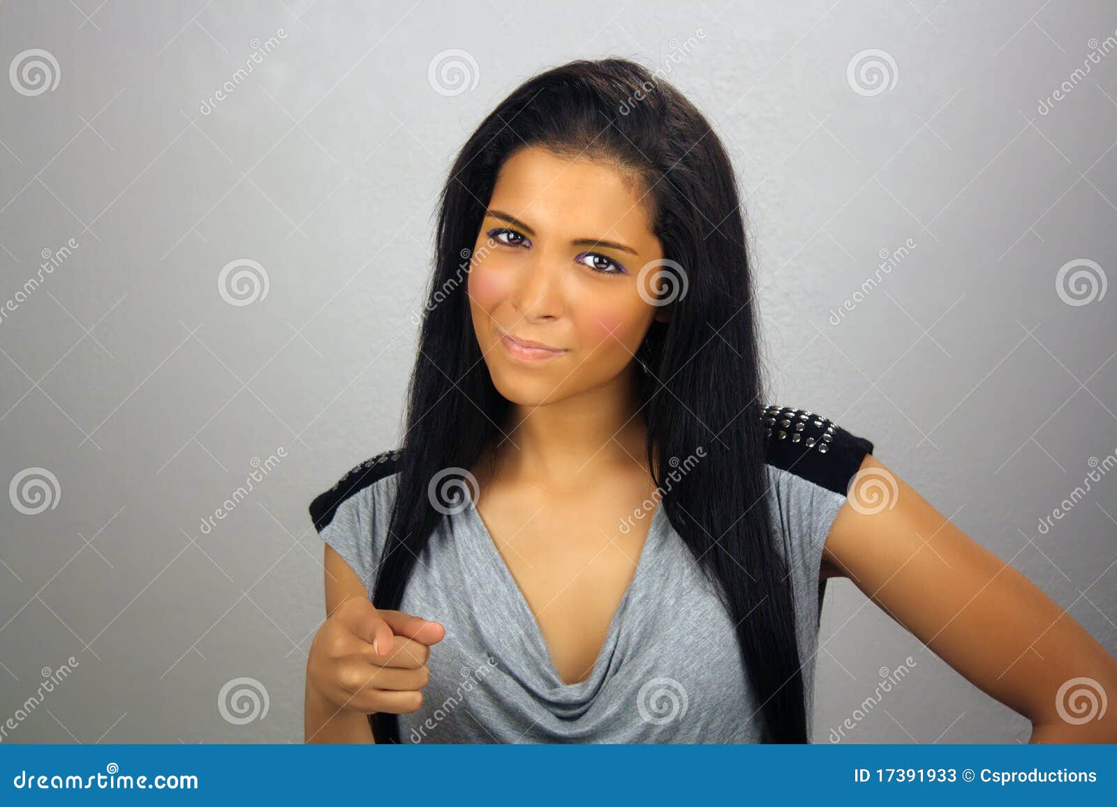 Beautiful Mischievous Teen Latina Stock Image - Image ... Beautiful Mischievous Teen Latina Stock Image Image