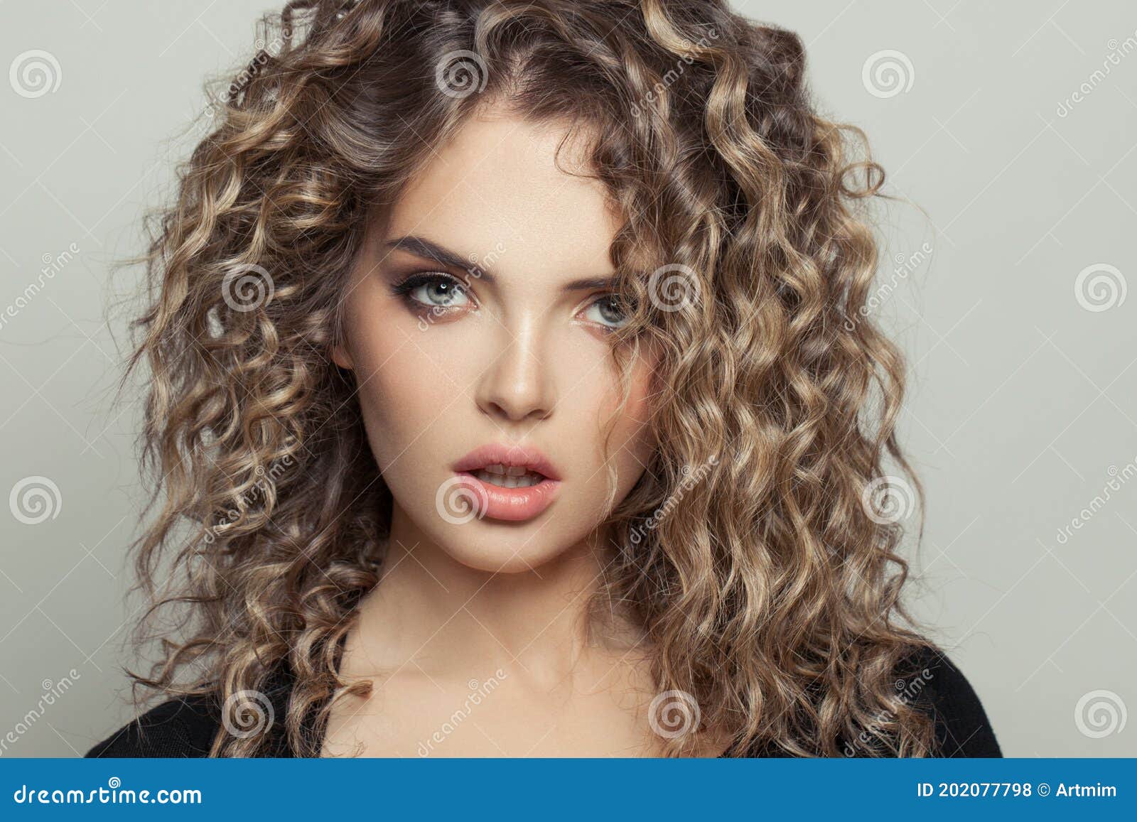 Beautiful Model Woman with Balayage and Curly Hair on White Background Portrait Stock Photo - Image of hairstyle, haircut: 202077798 Beautiful Model Woman with Balayage and Curly Hair on White Background Portrait Stock Photo - Image of hairstyle, haircut: 202077798
