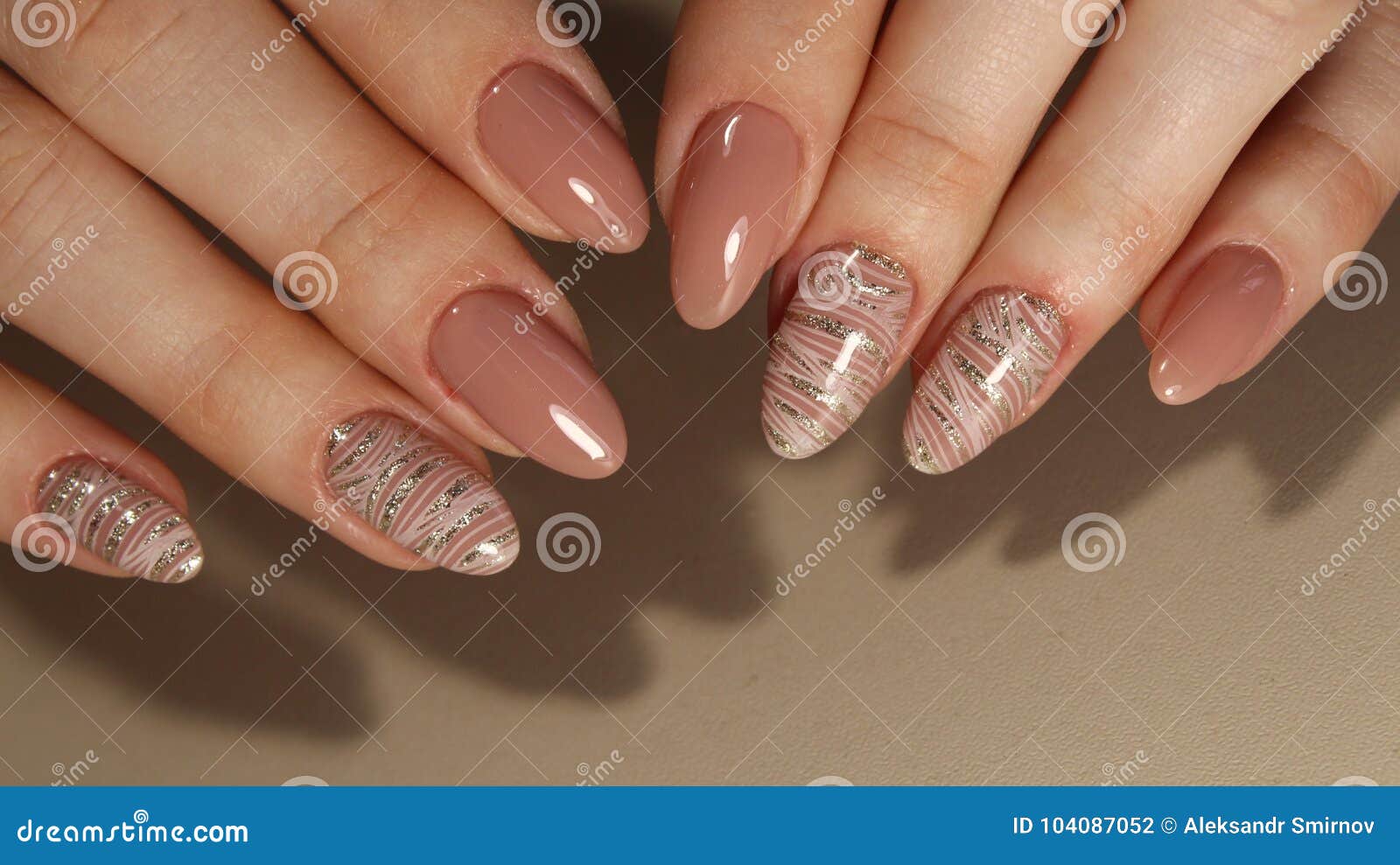 Grey Nail Art Designs