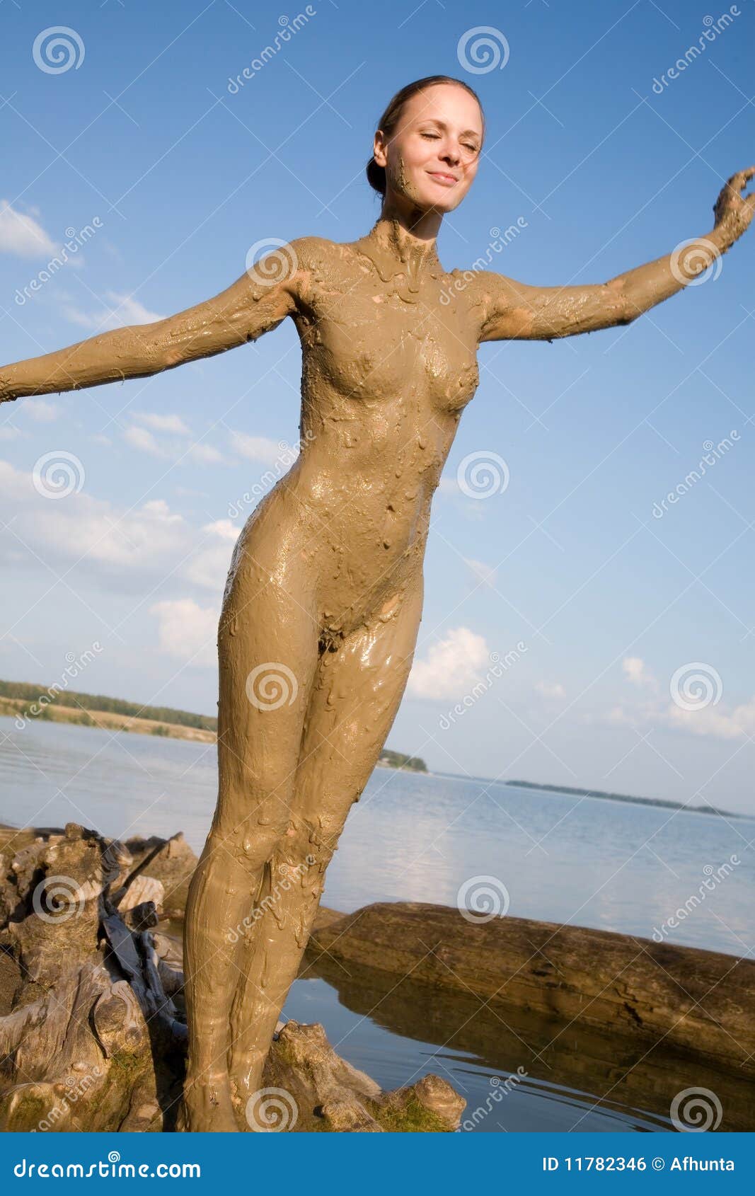 Naked Girls In Mud