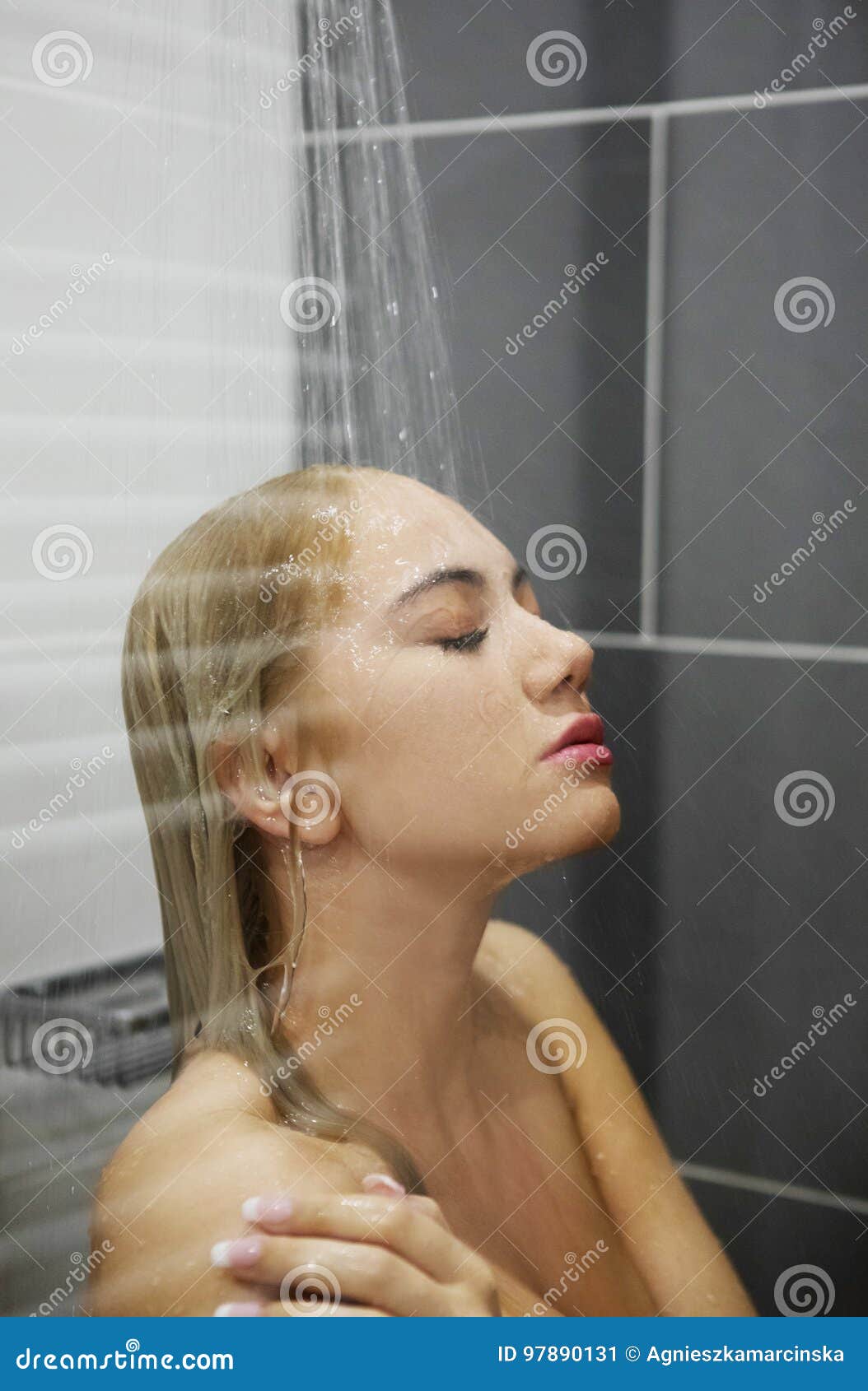 Naked Women Taking Showers