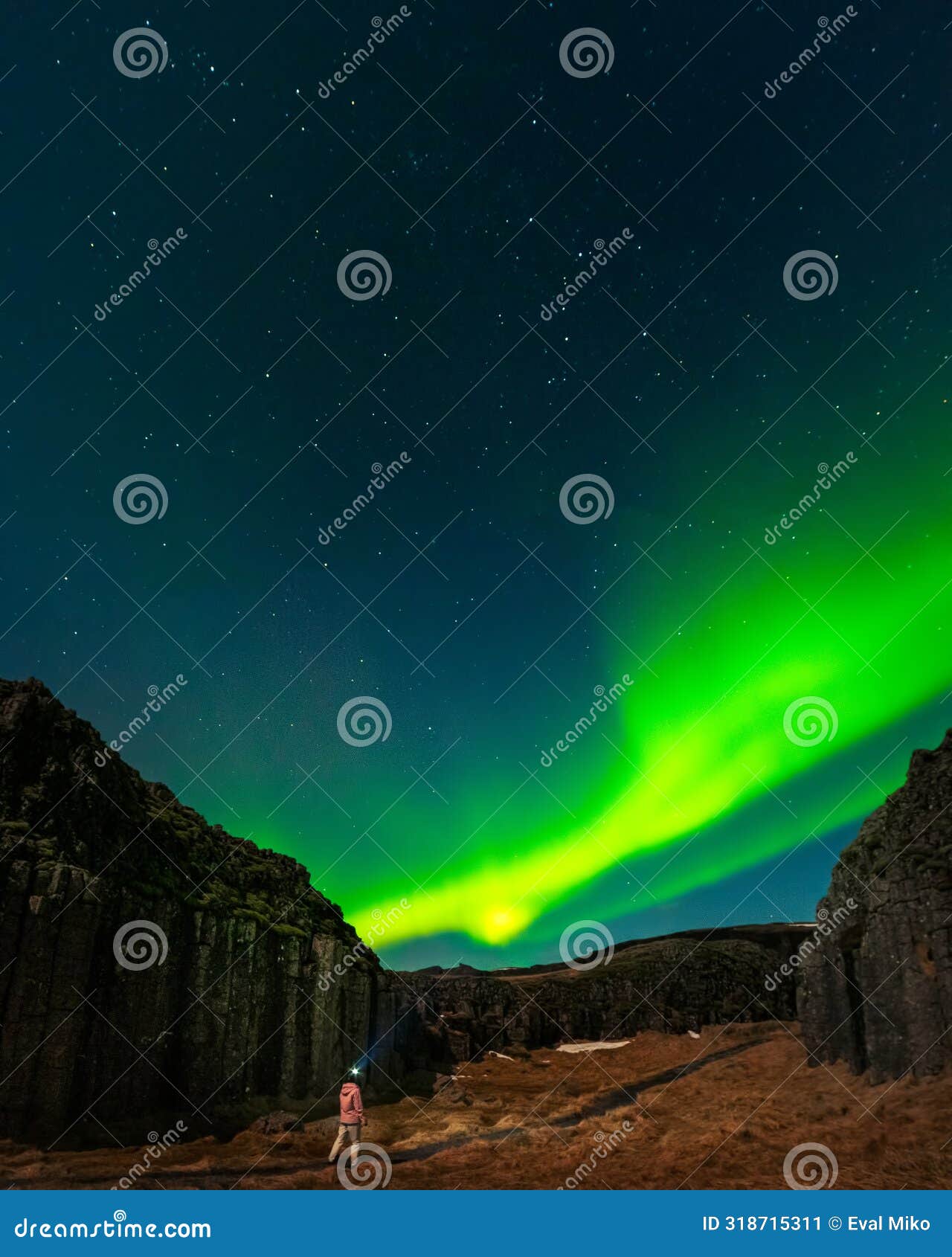 beautiful nature at dwarf crags dverghamrar in south iceland. basalt formations in dverghamrar in iceland