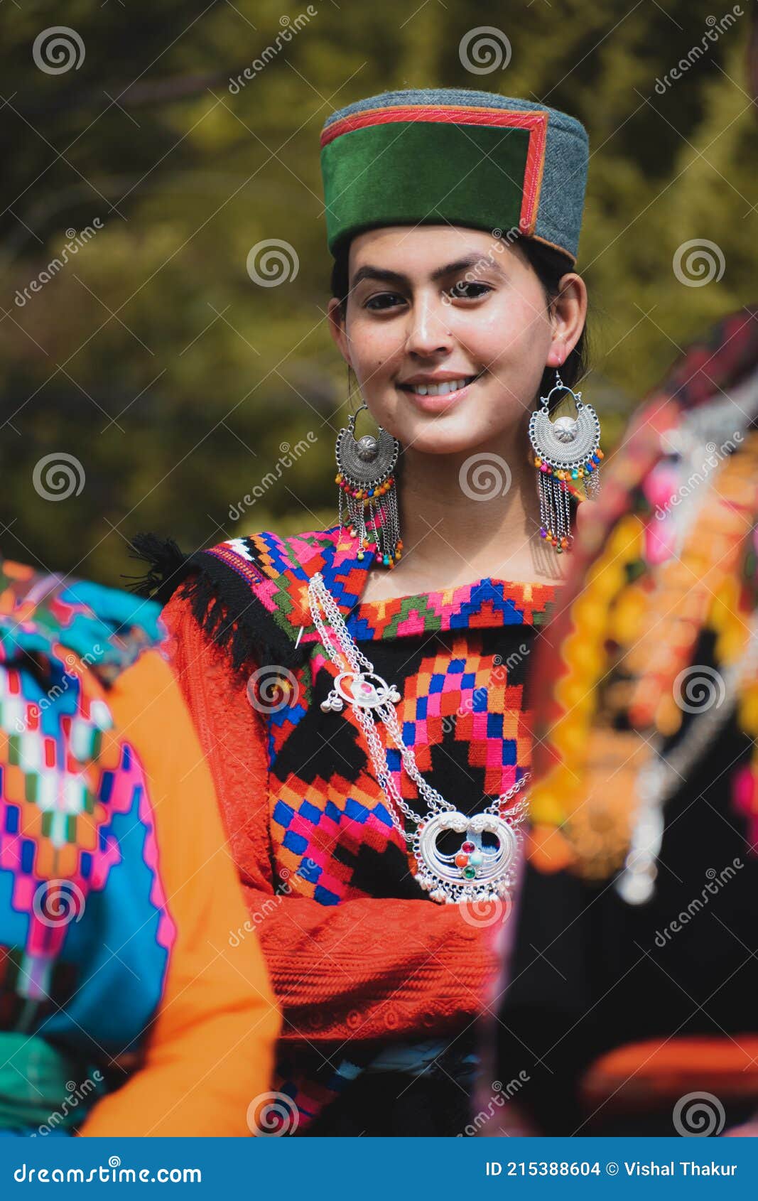 Photography in traditional Himachal dress
