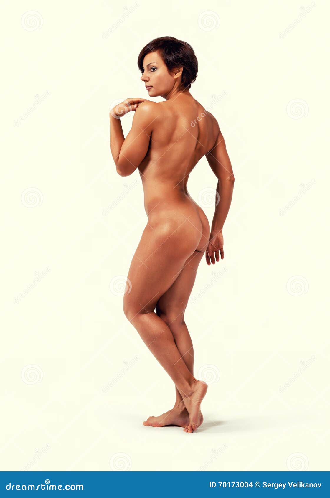 Beautiful Nude Sports Woman. Stock Photo - Image of idyllic, woman