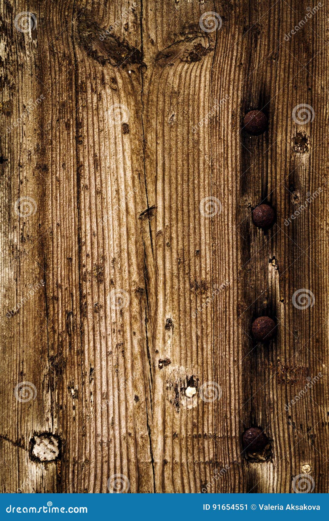 Beautiful Old Antique Dark Wooden Texture Surface Background Backdrop. Copy Space Stock Image