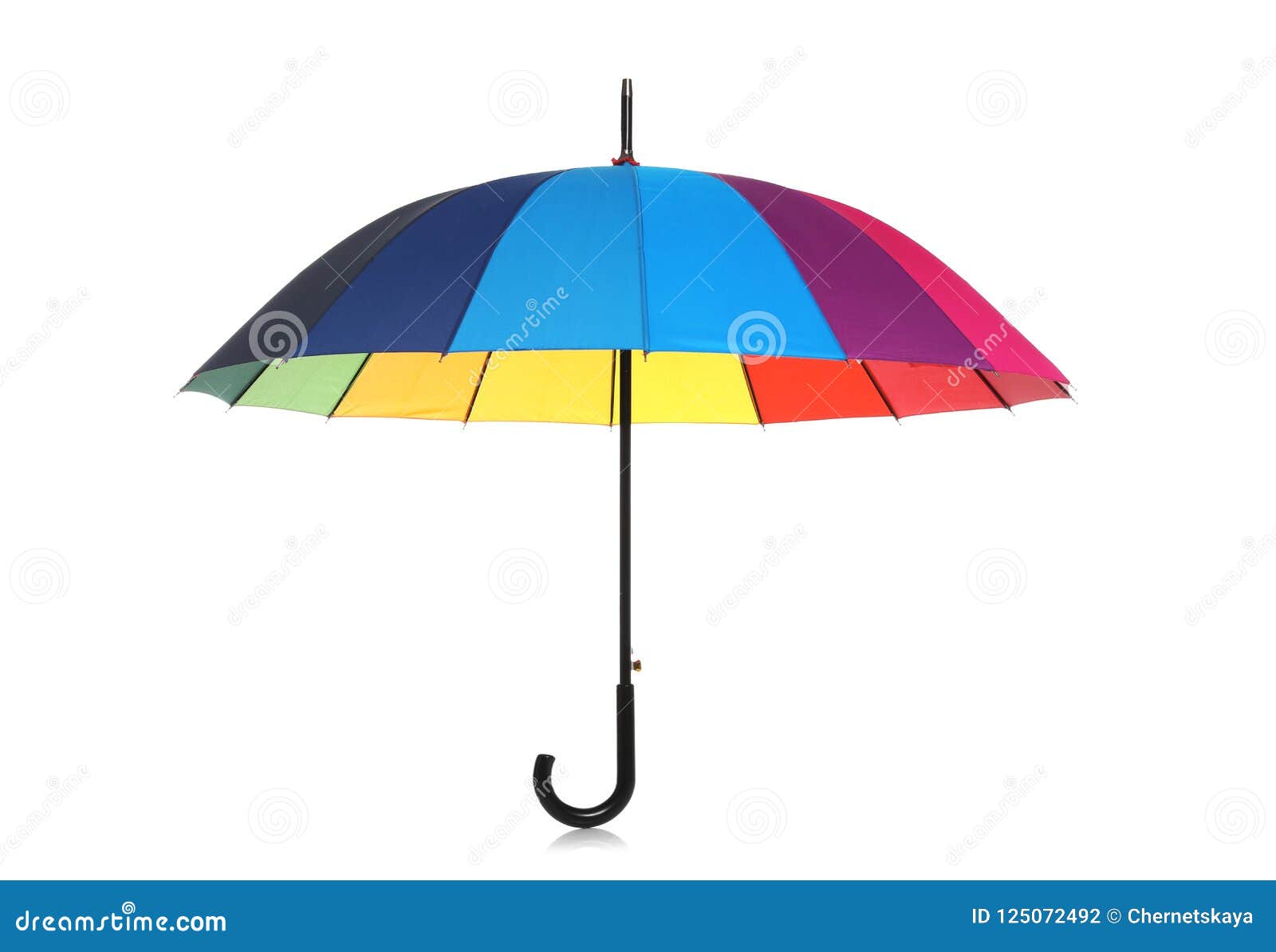 Beautiful open umbrella stock photo. Image of blue, material 125072492