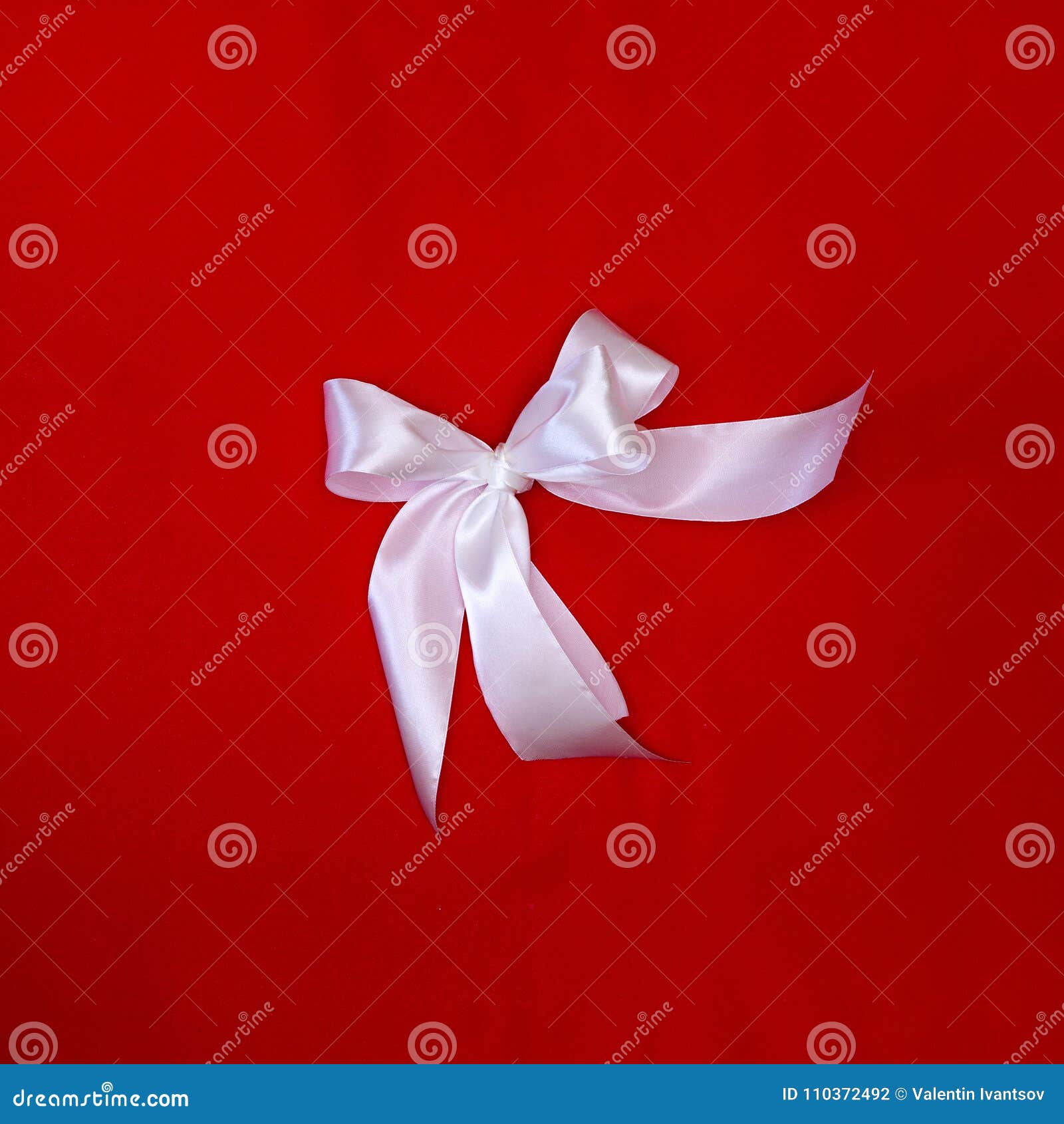 Beautiful Original Bow of Satin Ribbon Stock Photo Image of original