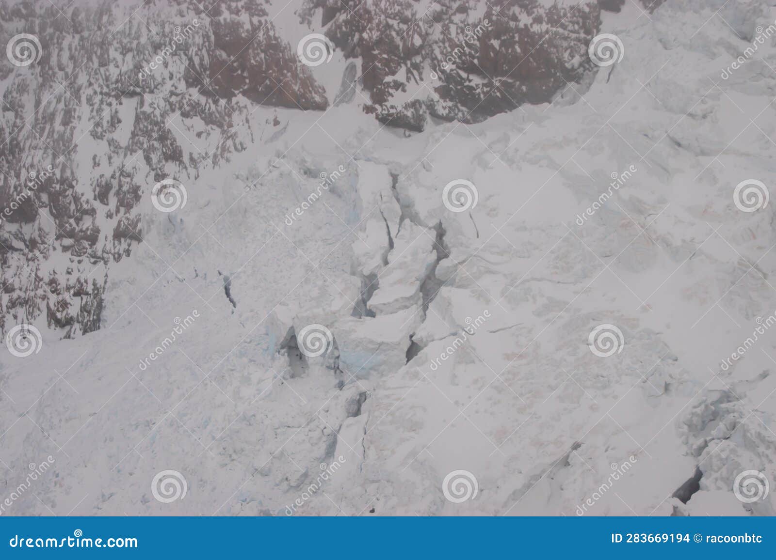 beautiful panoramic view of snow-capped mountains and snow-covered glaciers in the swiss alps