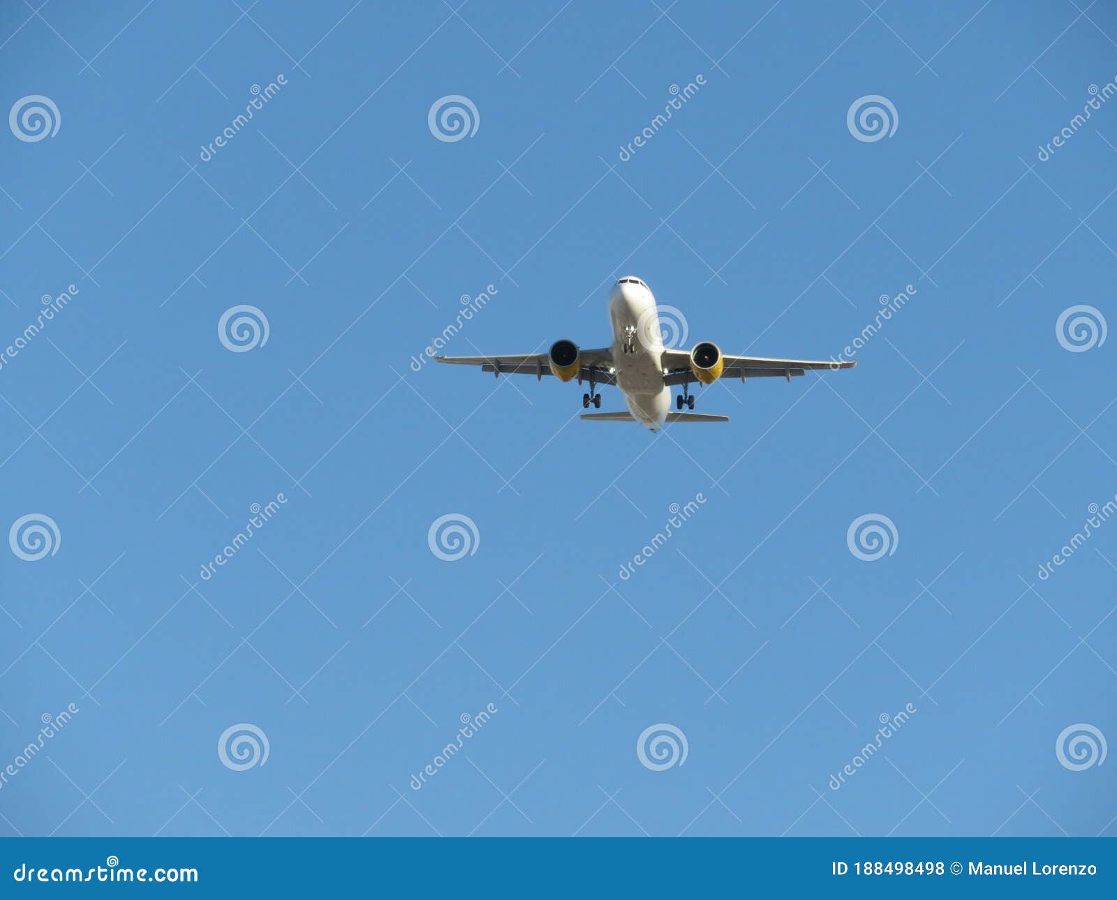 beautiful photo of a plane landing at the airport taking land