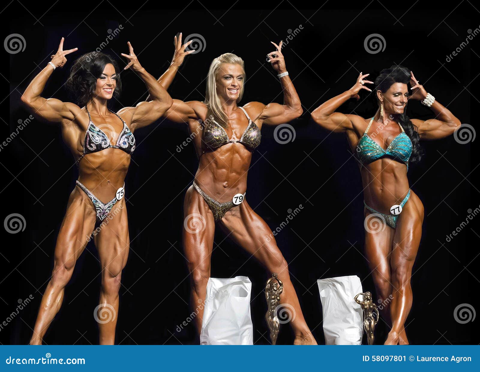 Women's Physique Competitors