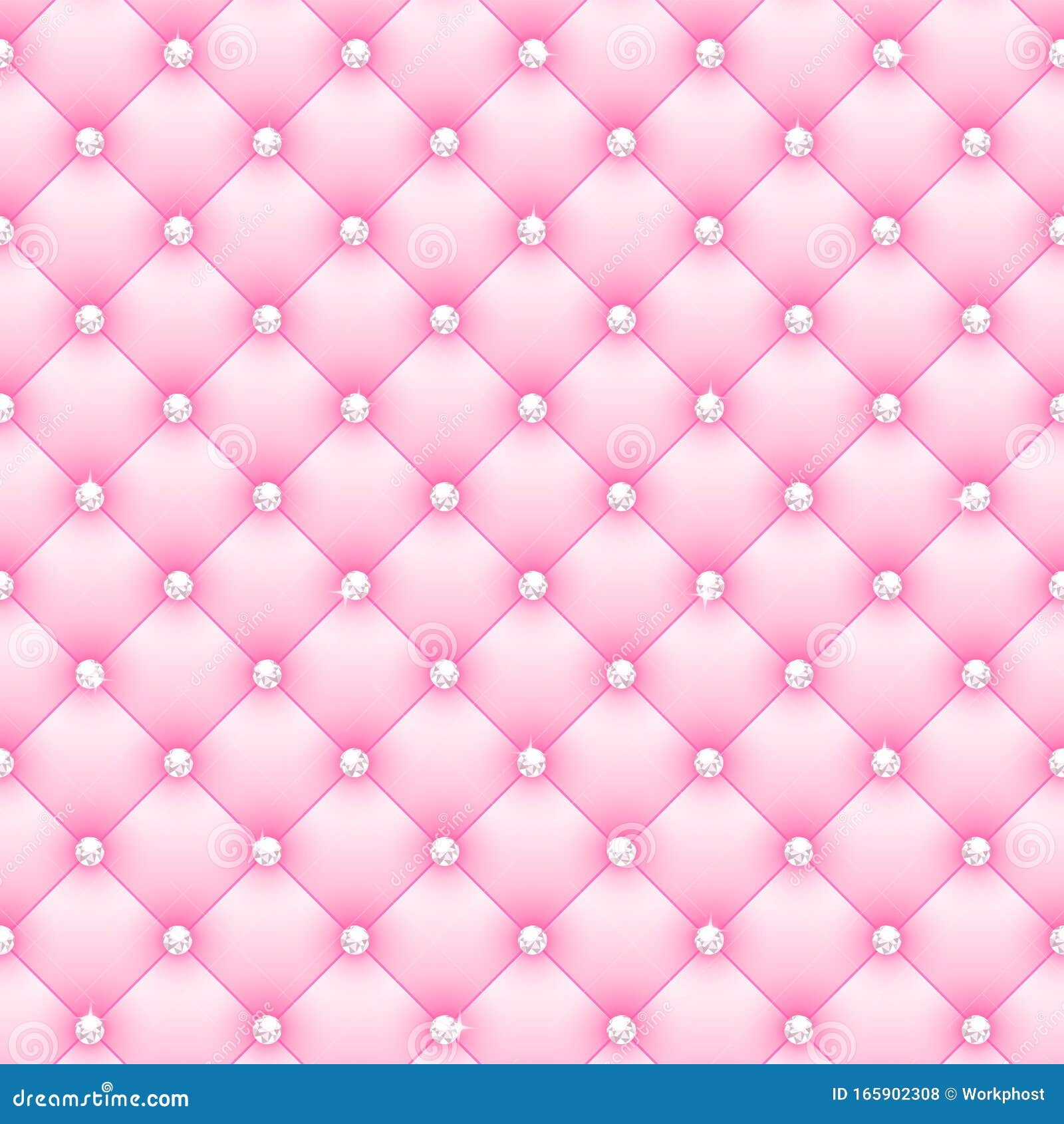 beautiful pink glamor background with diamond