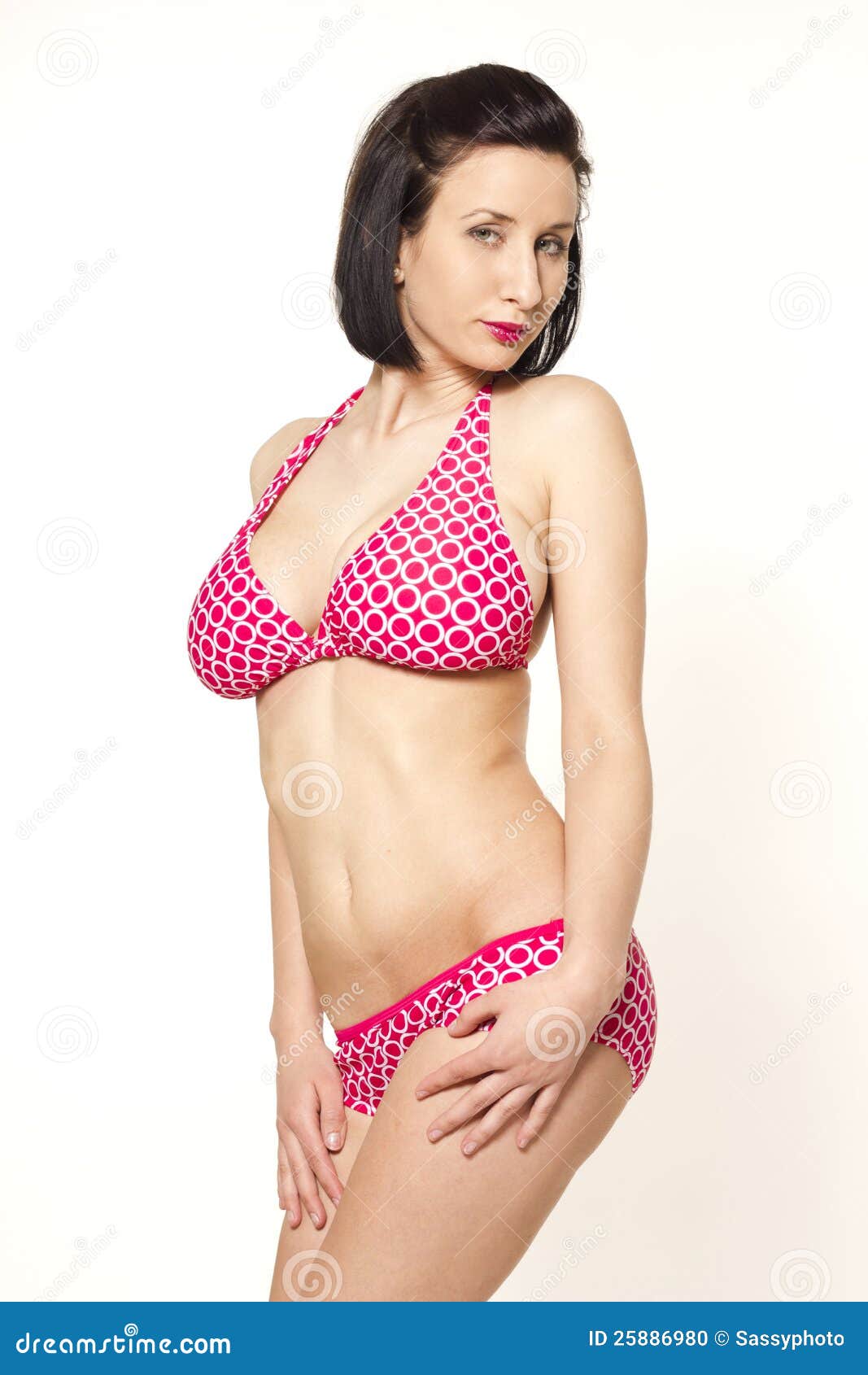 186 Woman Big Breasts Bikini Stock Photos picture