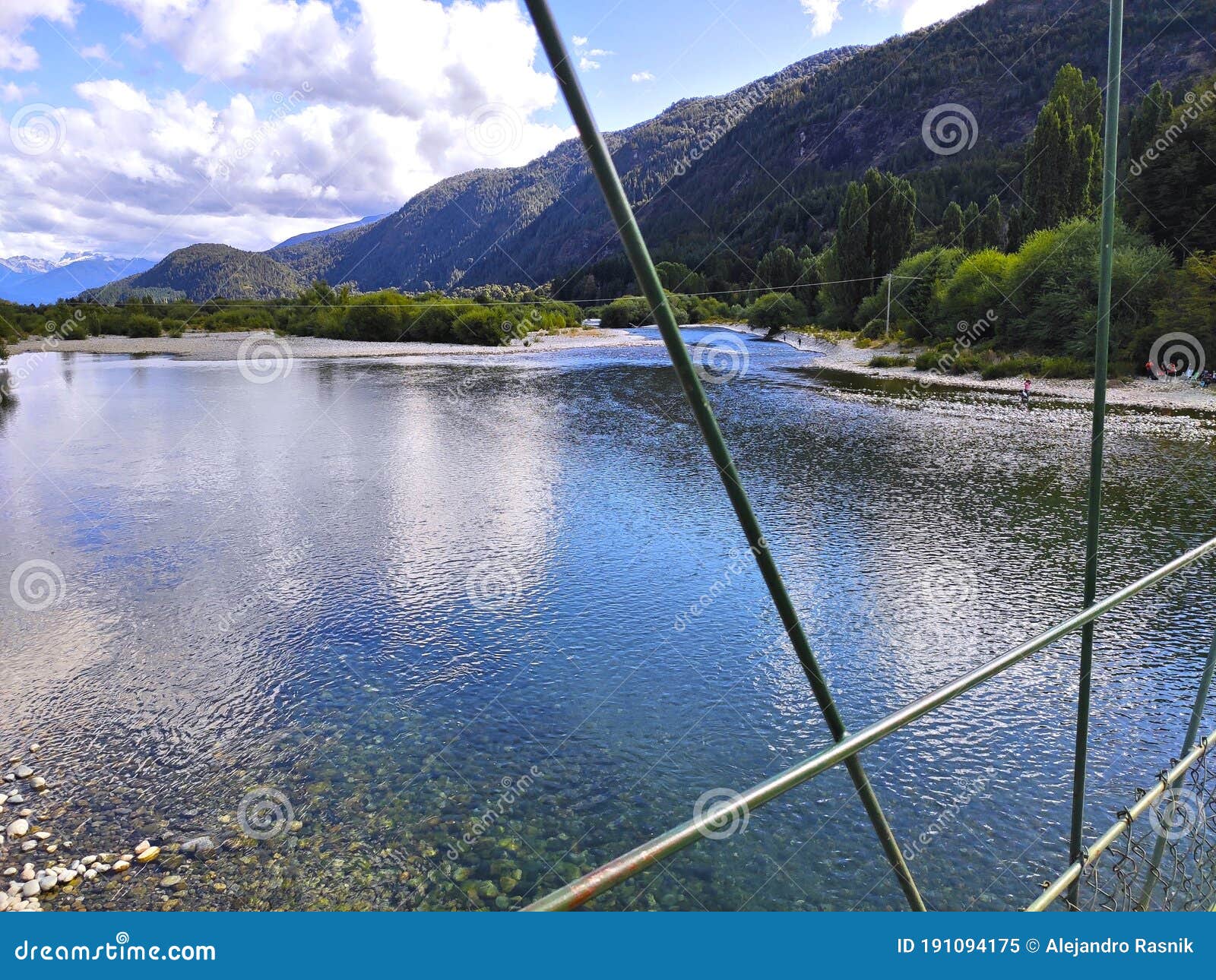 lago puelo, chubut province. argentina