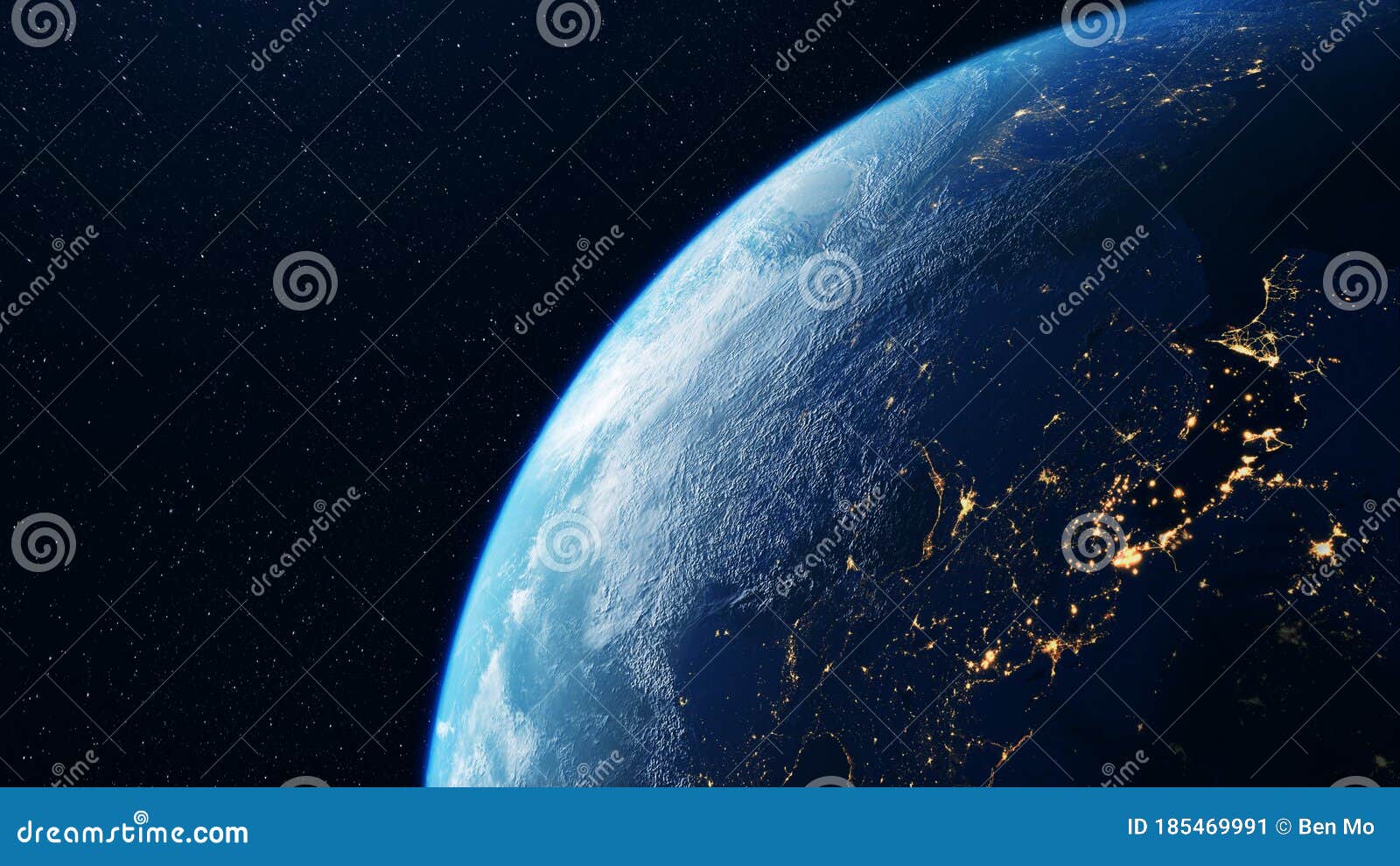 planet earth seen from space