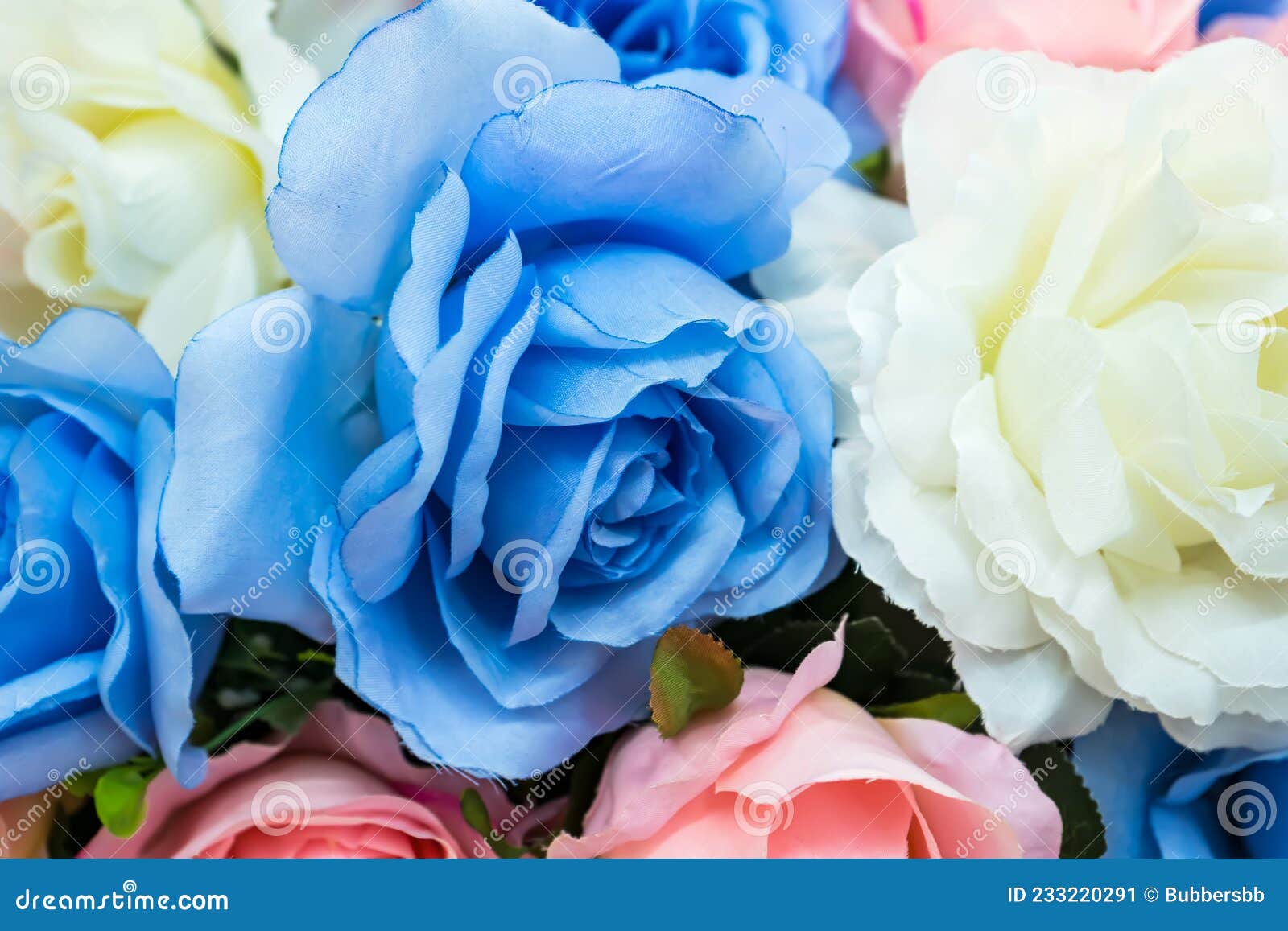 Beautiful Plastic Flower Bouquet Stock Image Image of home, summer