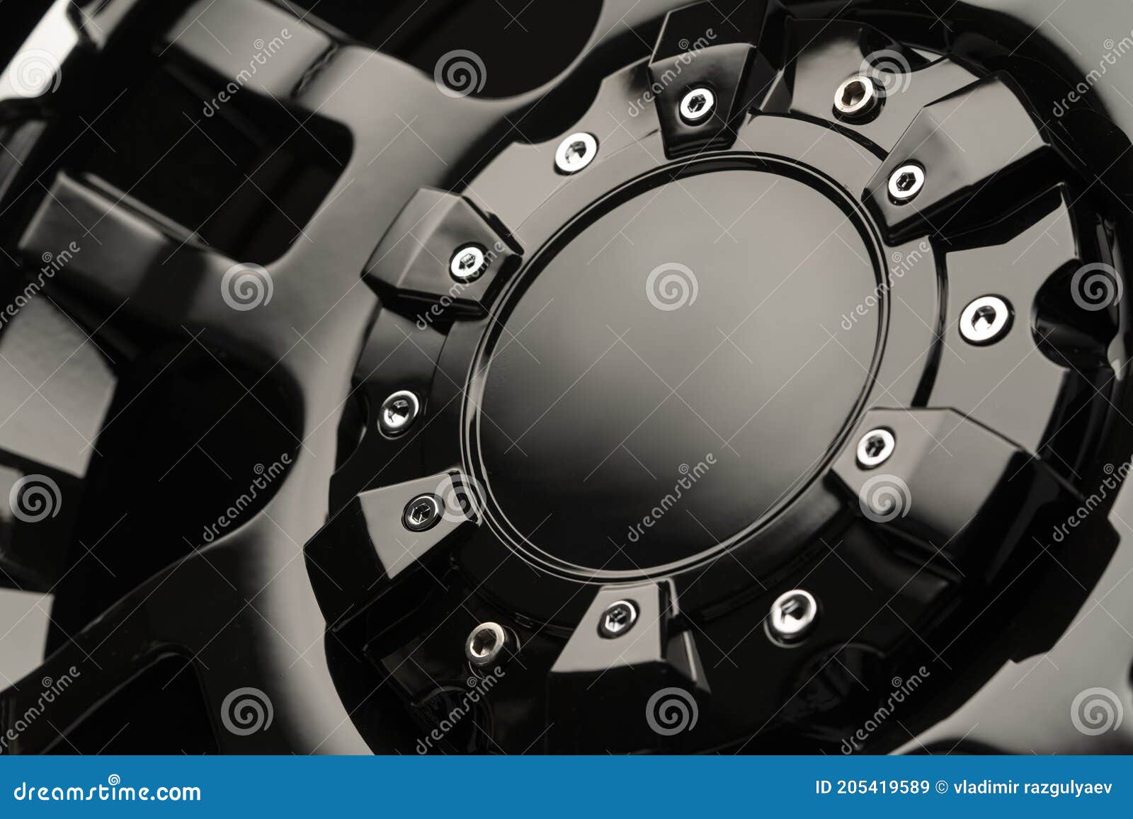 Beautiful and Powerful Alloy Wheels for SUV. Mockup Stock Image Image