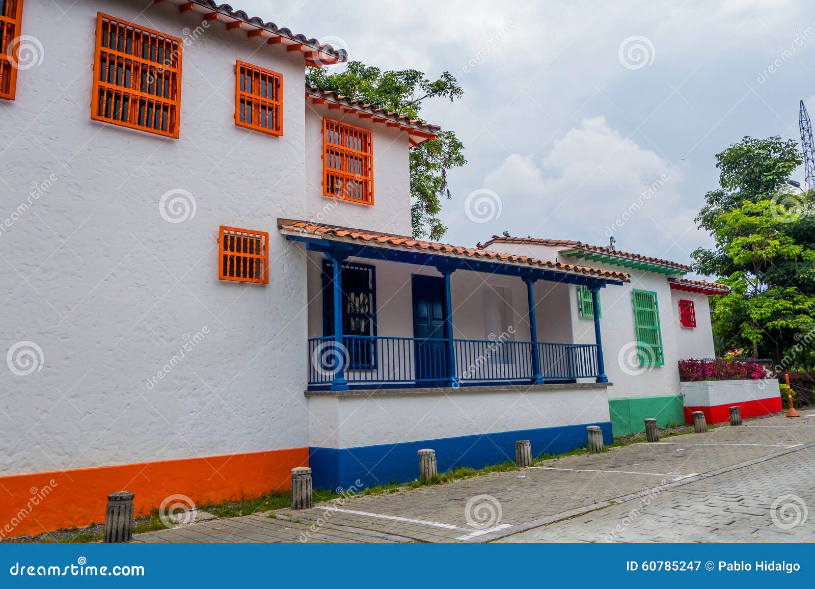 beautiful pueblito paisa in nutibara hill