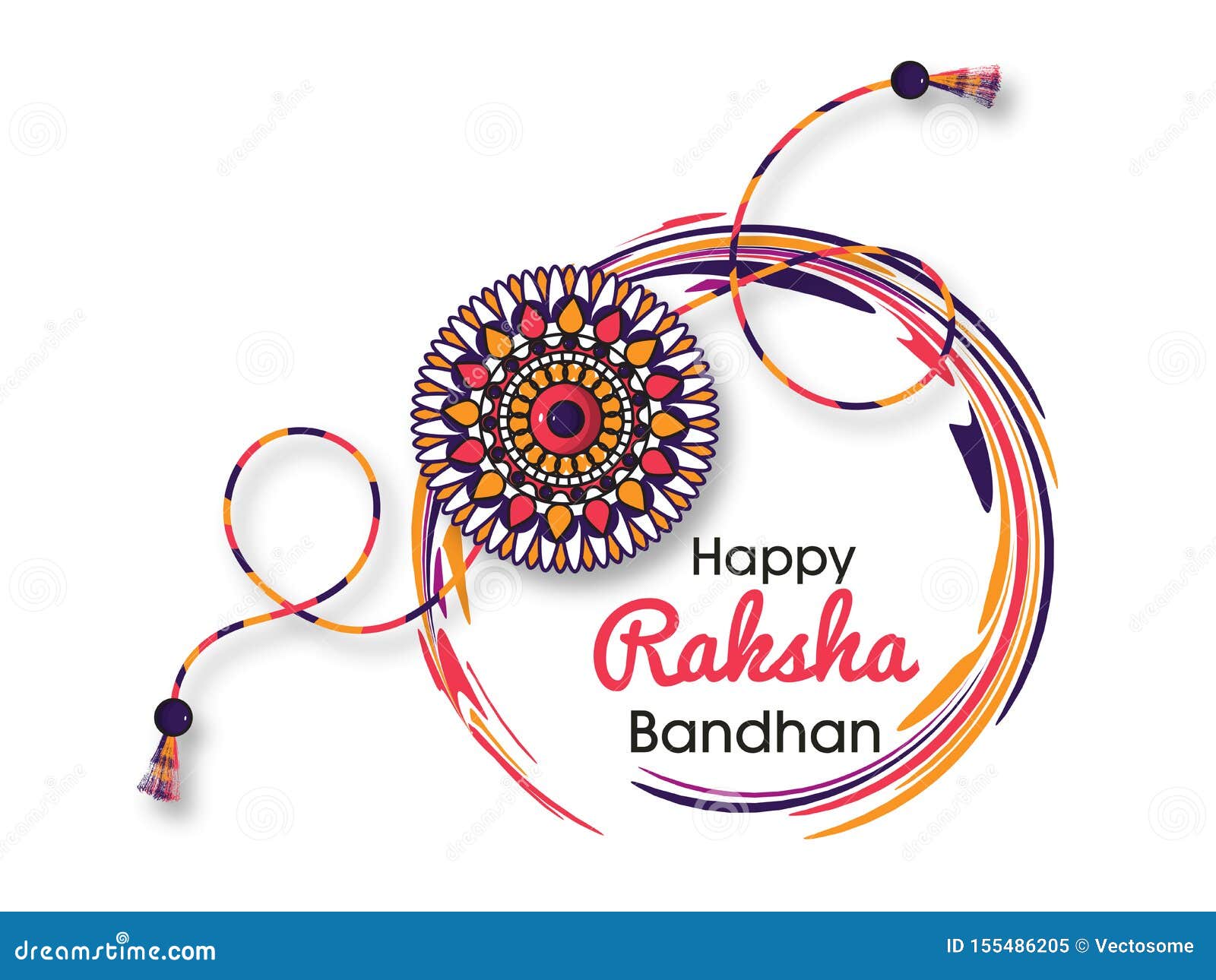 Raksha bandhan background design template with creative rakhi wall stickers wallpaper vector traditional myloviewcom