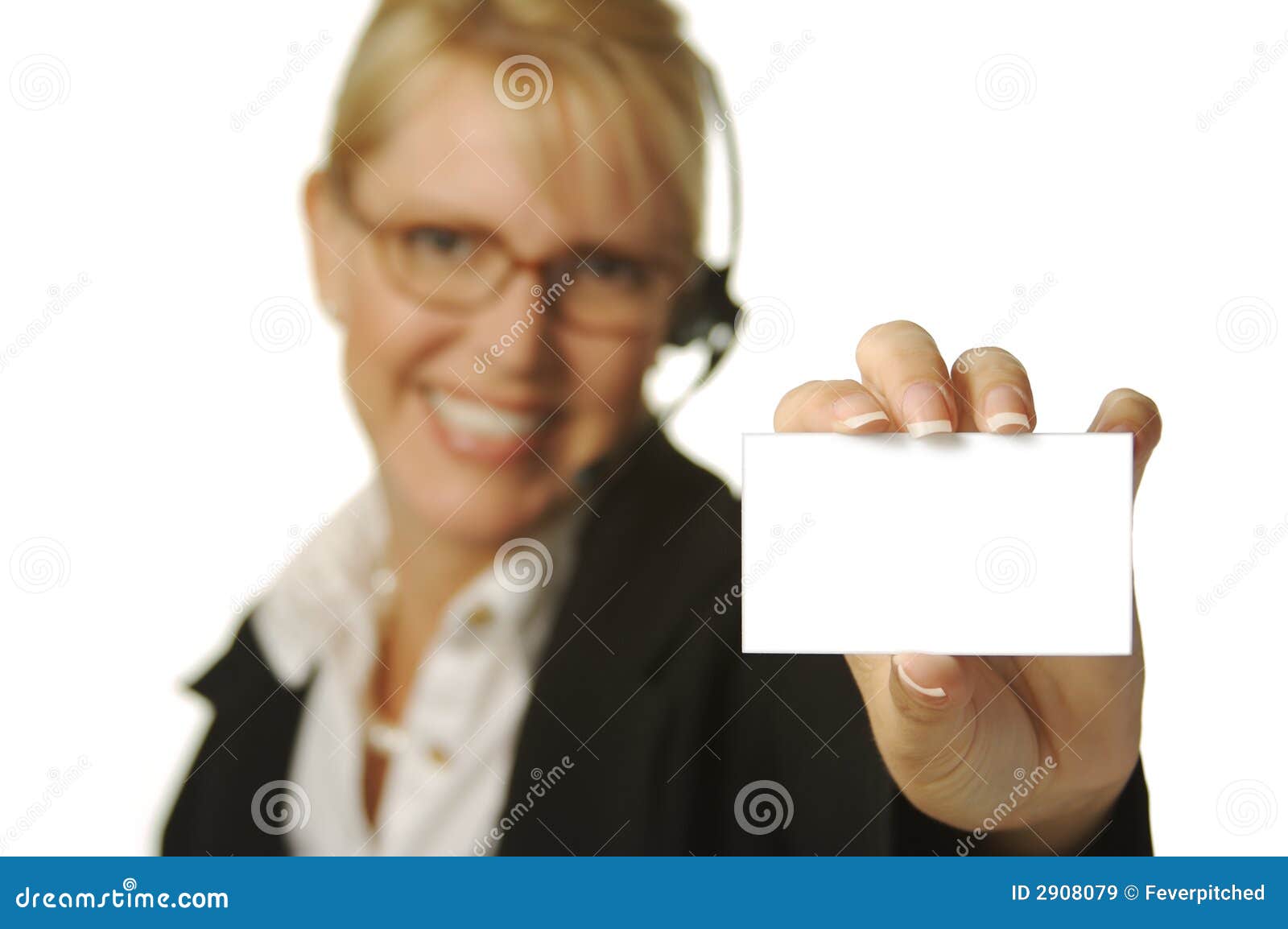 Beautiful Receptionist Stock Photography 12287510