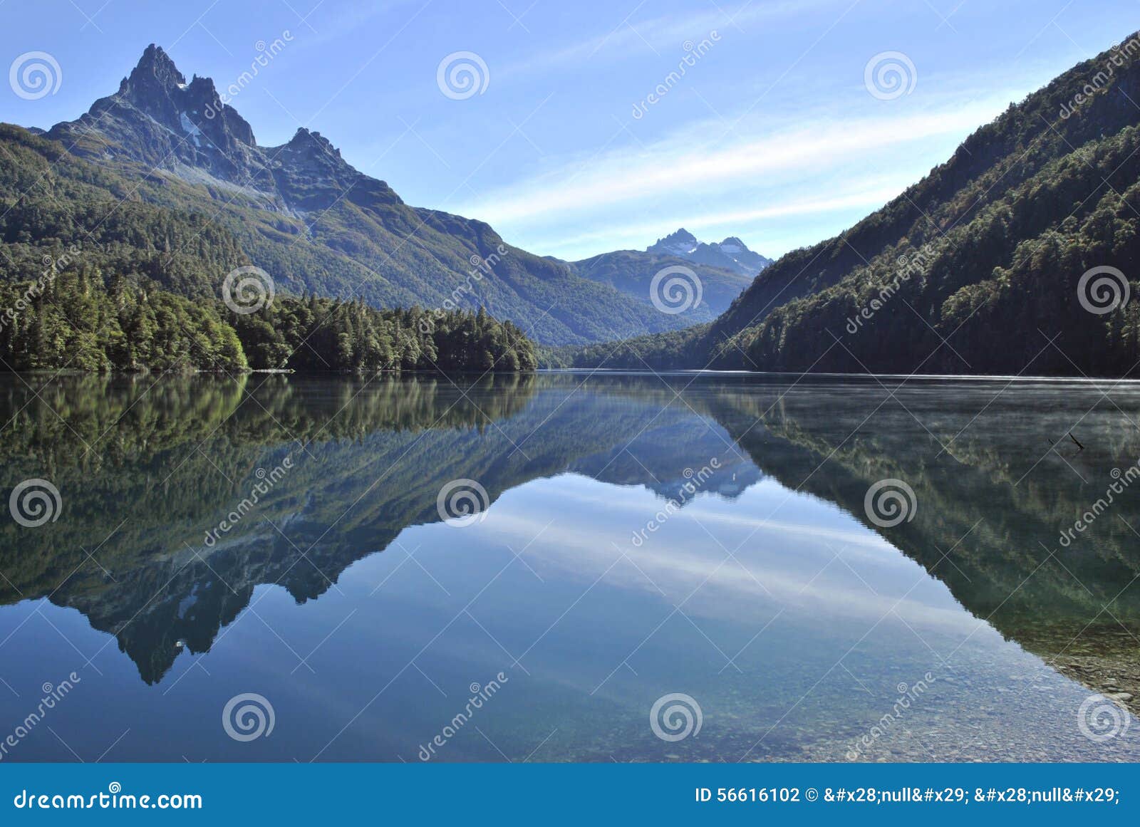 beautiful reflection at lake soberanÃÂ­a