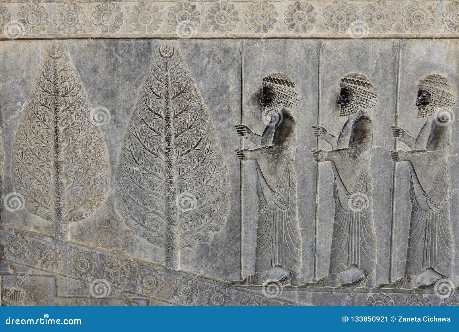 ancient persepolis complex in pars, iran