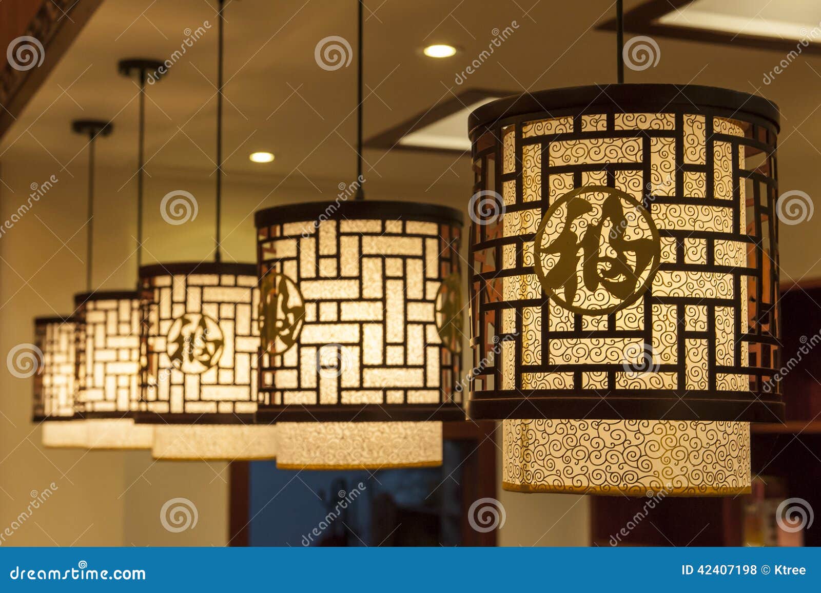 BEAUTIFUL ROOF LAMP stock photo. Image of ceiling, architecture 42407198