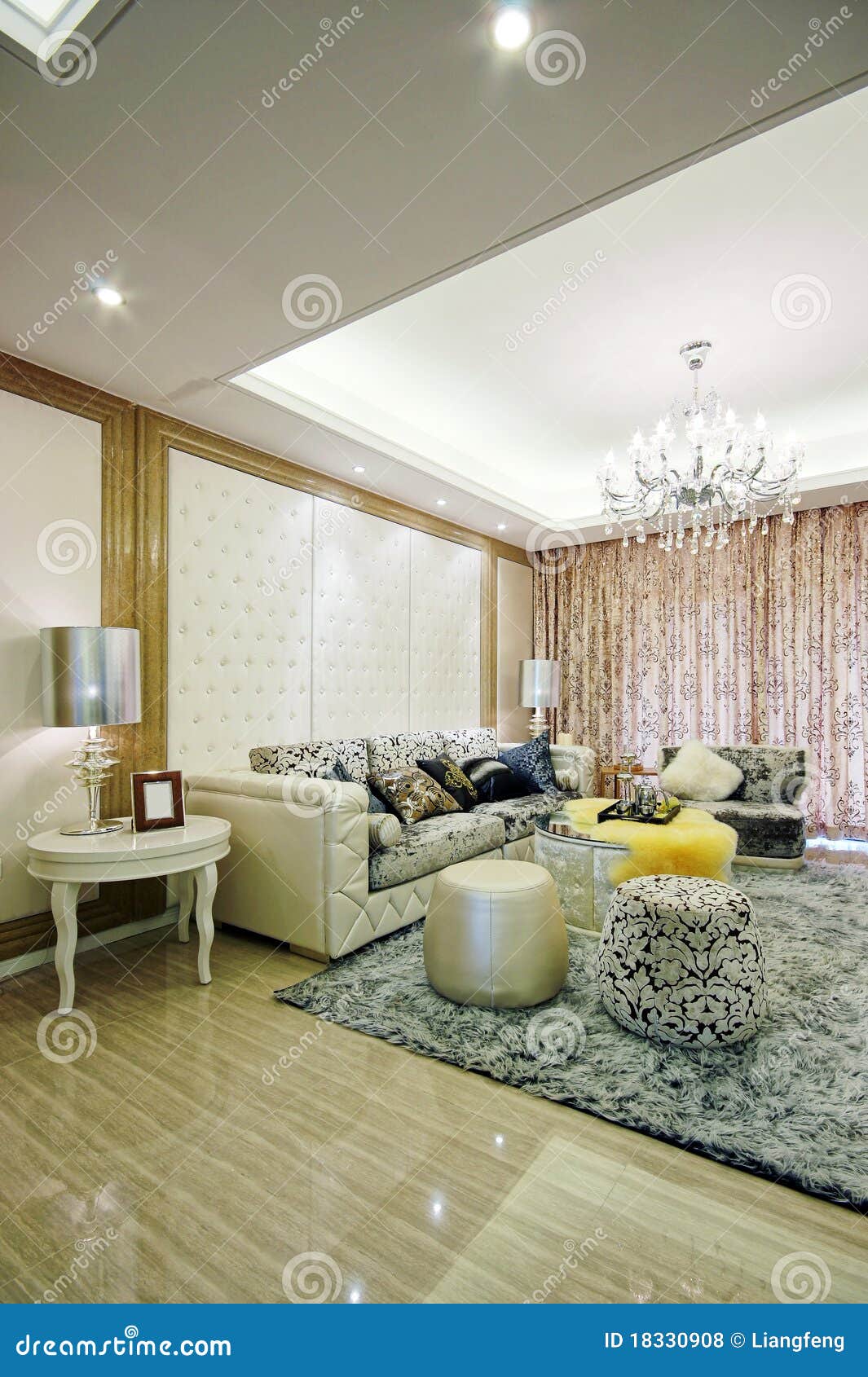 Beautiful room decoration stock photo. Image of architecture 18330908