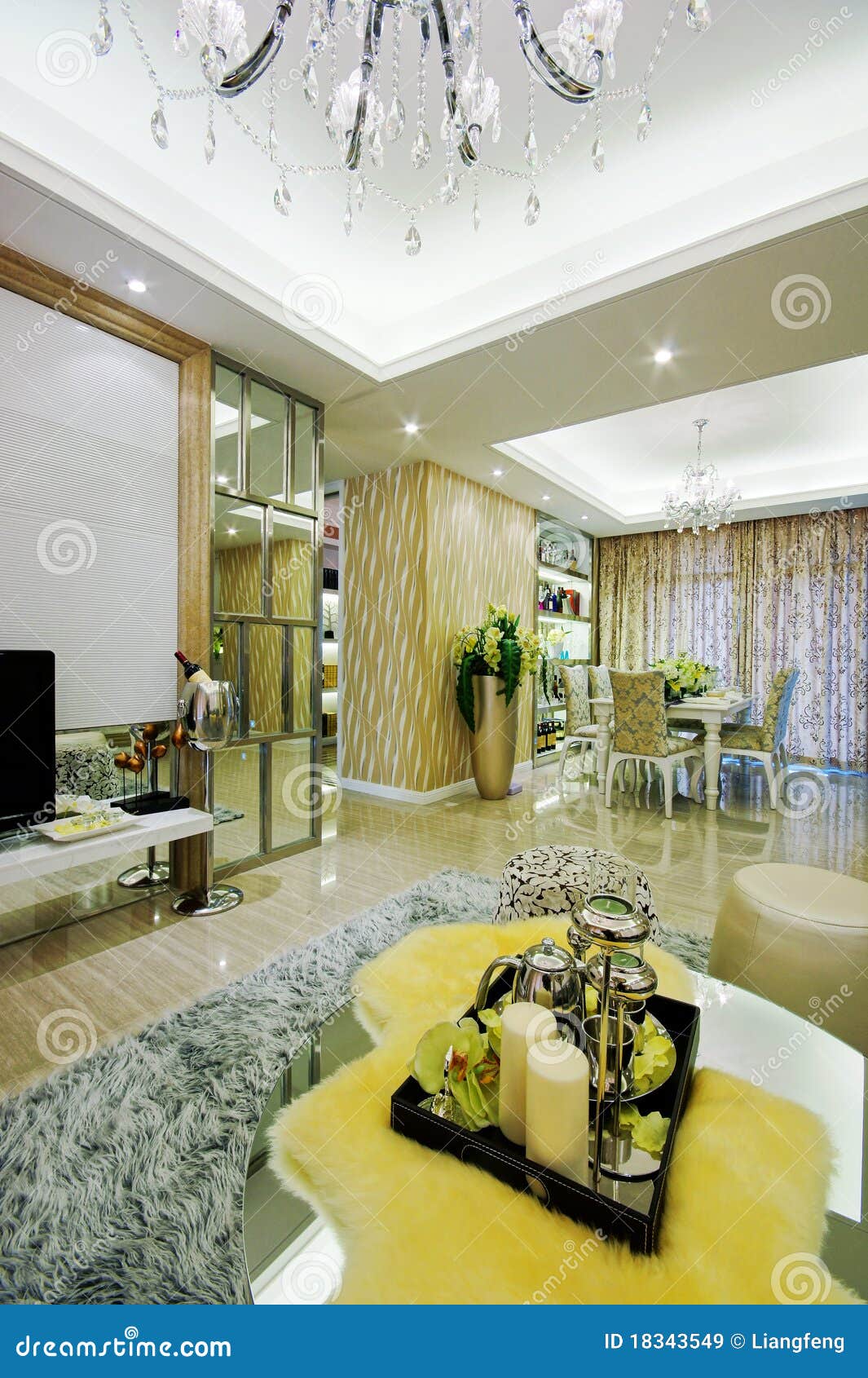 Beautiful room decoration stock image. Image of indoor 18343549