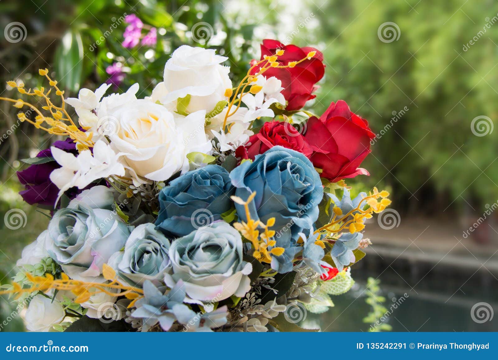 Beautiful Rose of Artificial Flowers, Artificial Pastel Rose Flowers Stock Image Image of
