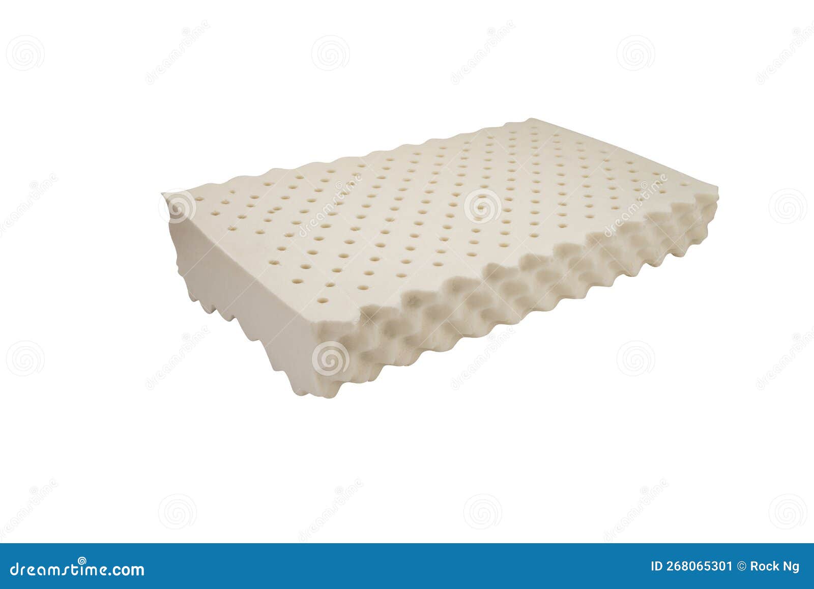 Beautiful Rubber Latex Pillow Stock Image Image of sleep, rubber