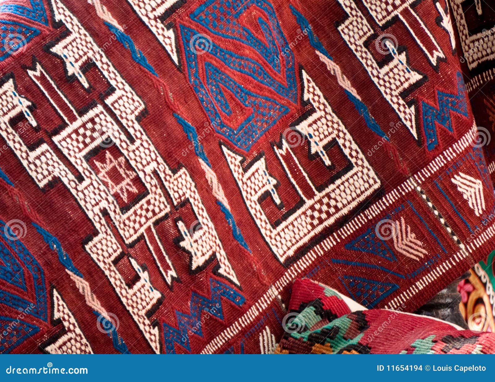 Beautiful Rugs from Local Market Stock Photo Image of colorful