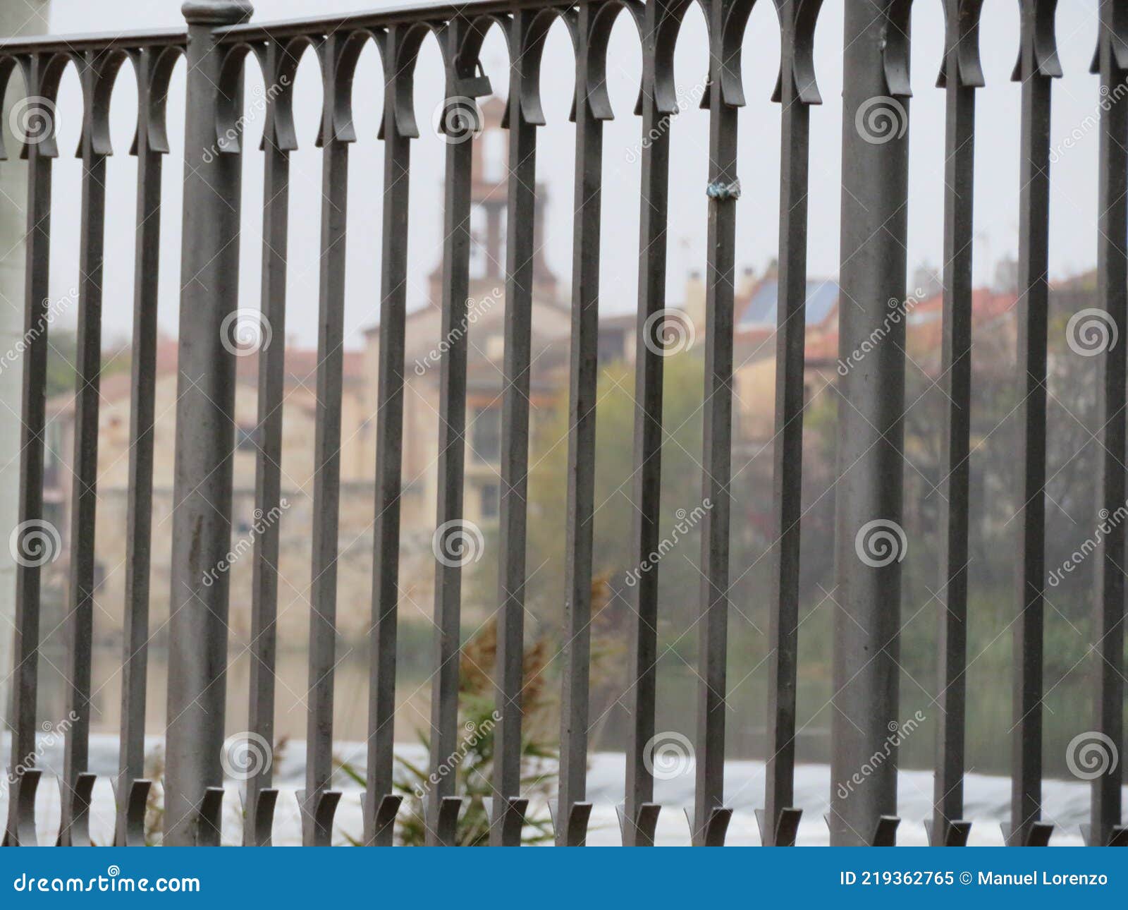 beautiful safety fence to avoid dangers and passage