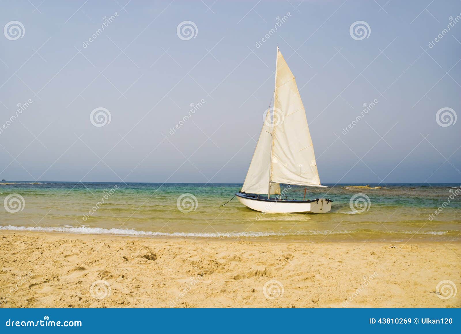 Beautiful Sailboat Stock Photo - Image: 43810269