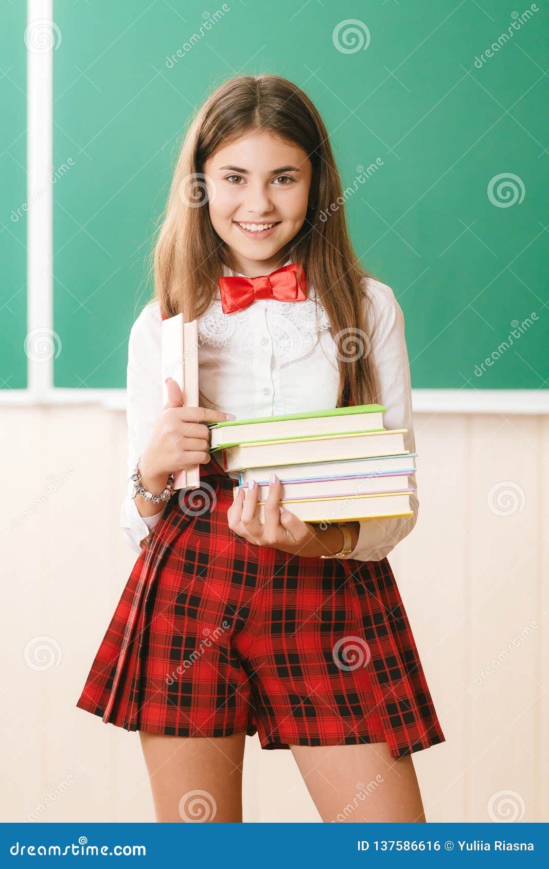 Red Schoolgirl