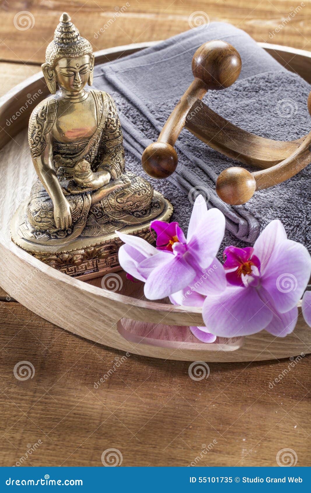 Beautiful Set with Buddha for Inner Beauty Stock Image - Image of ...