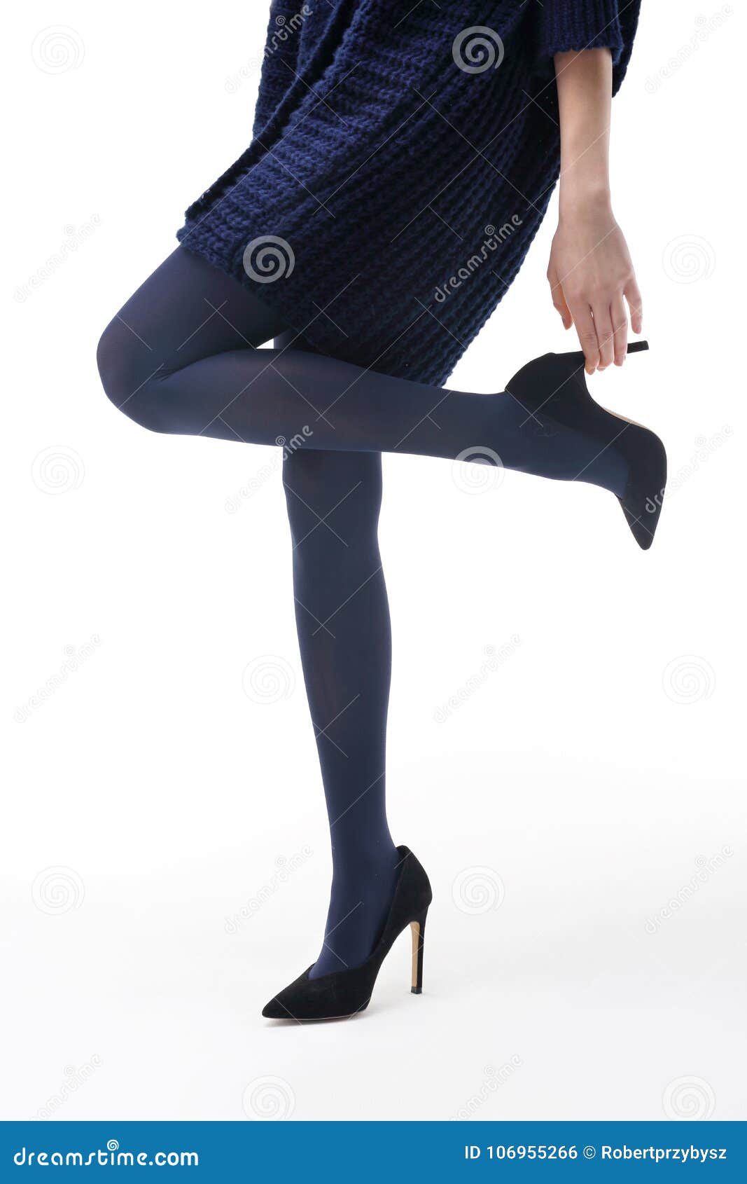 Winter Tights. Legs of a Woman in Pantyhose Stock Image - Image of  underwear, legs: 106955509
