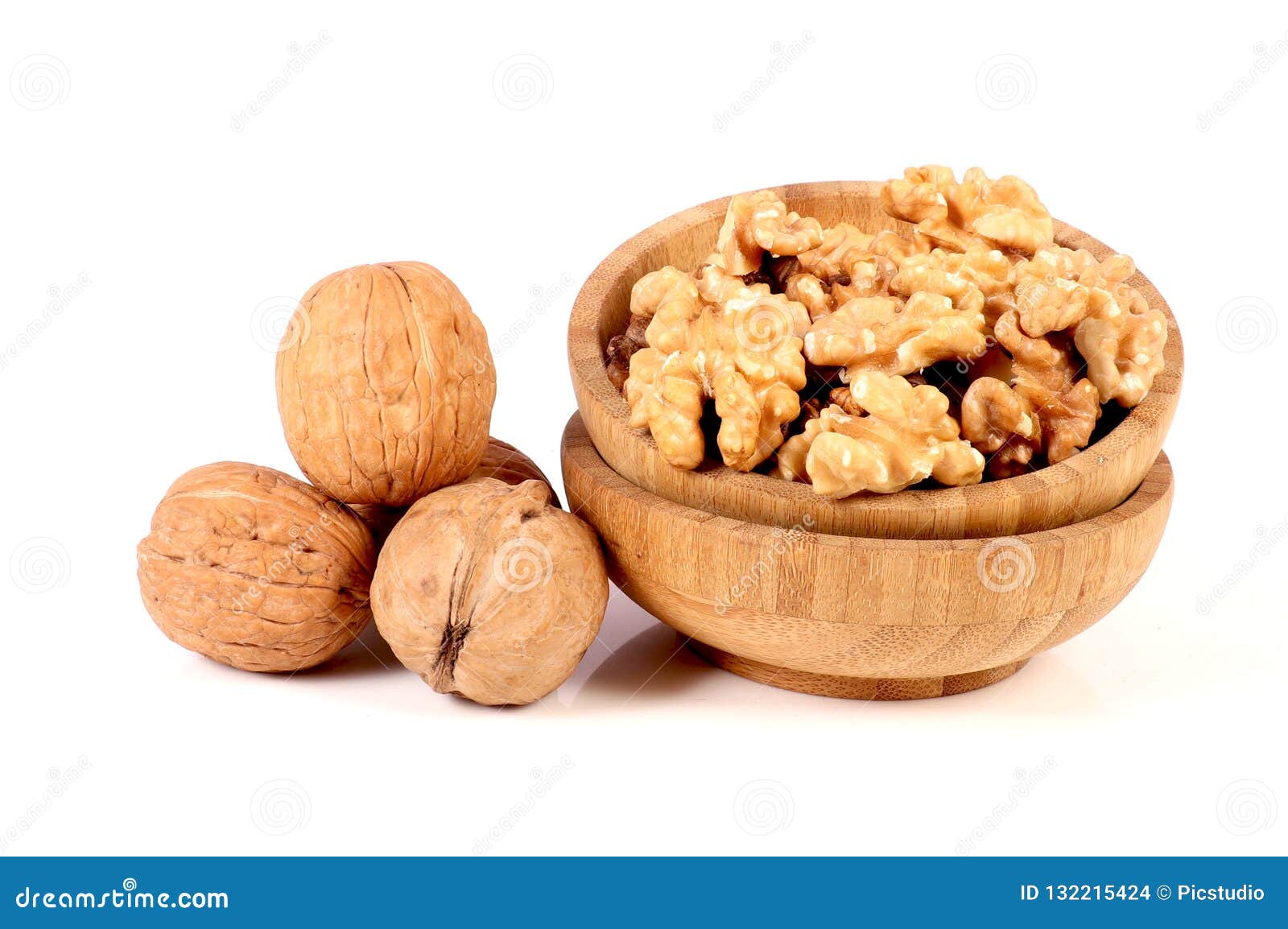 Walnuts stock photo. Image of walnuts, white, hard, snack 132215424