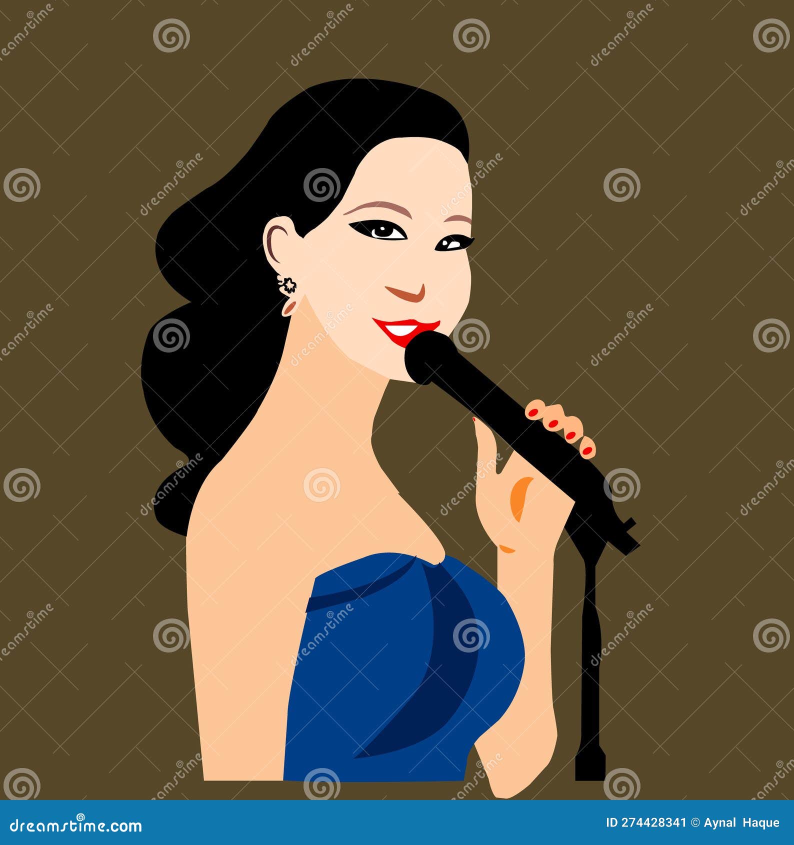 Young Girl Singing Vector Icon Stock Photos Free Royalty Free Stock young-girl-singing-vector-icon-stock-photos-free-royalty-free-stock