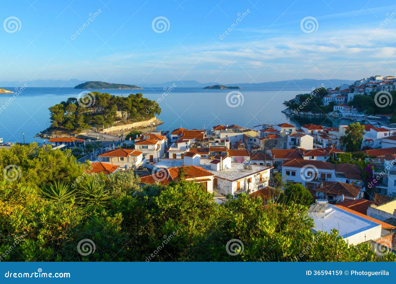 Beautiful Skiathos Island Stock Image Image Of Seascape