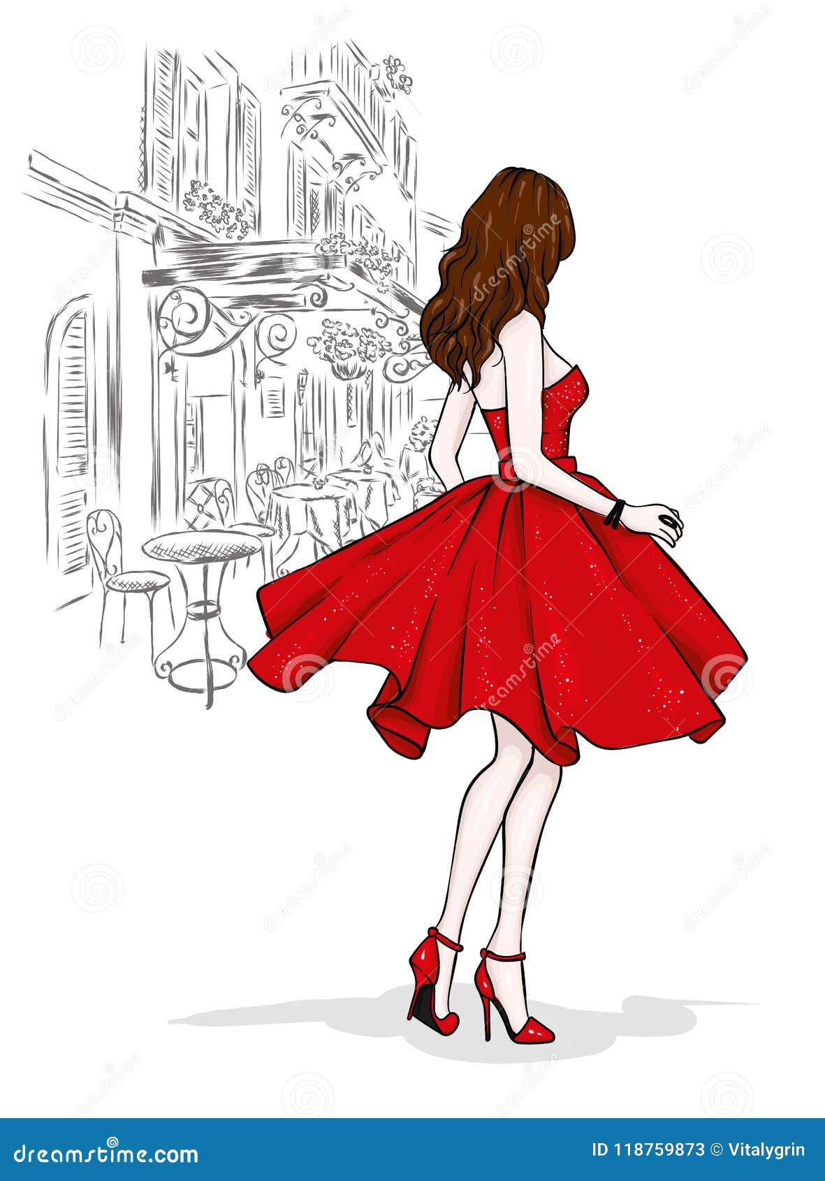 Fashionable Cartoons, Illustrations & Vector Stock Images 