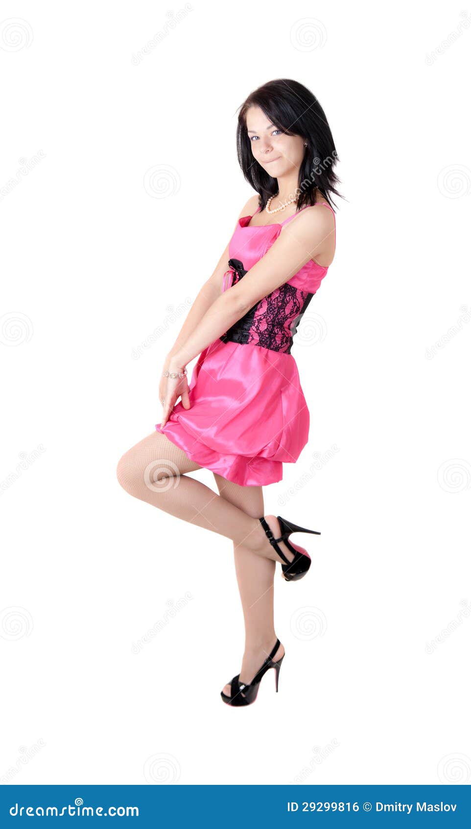 Beautiful slim girl stock photo. Image of person, pinup 29299816