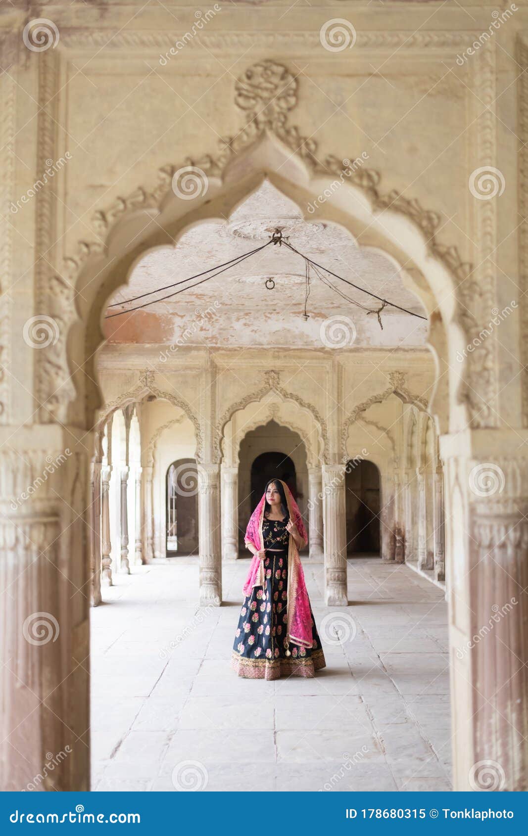 Beautiful South East Asian Girl in Traditional Indian Sari/saree on Temple  Background Stock Image - Image of indian, beauty: 178680315