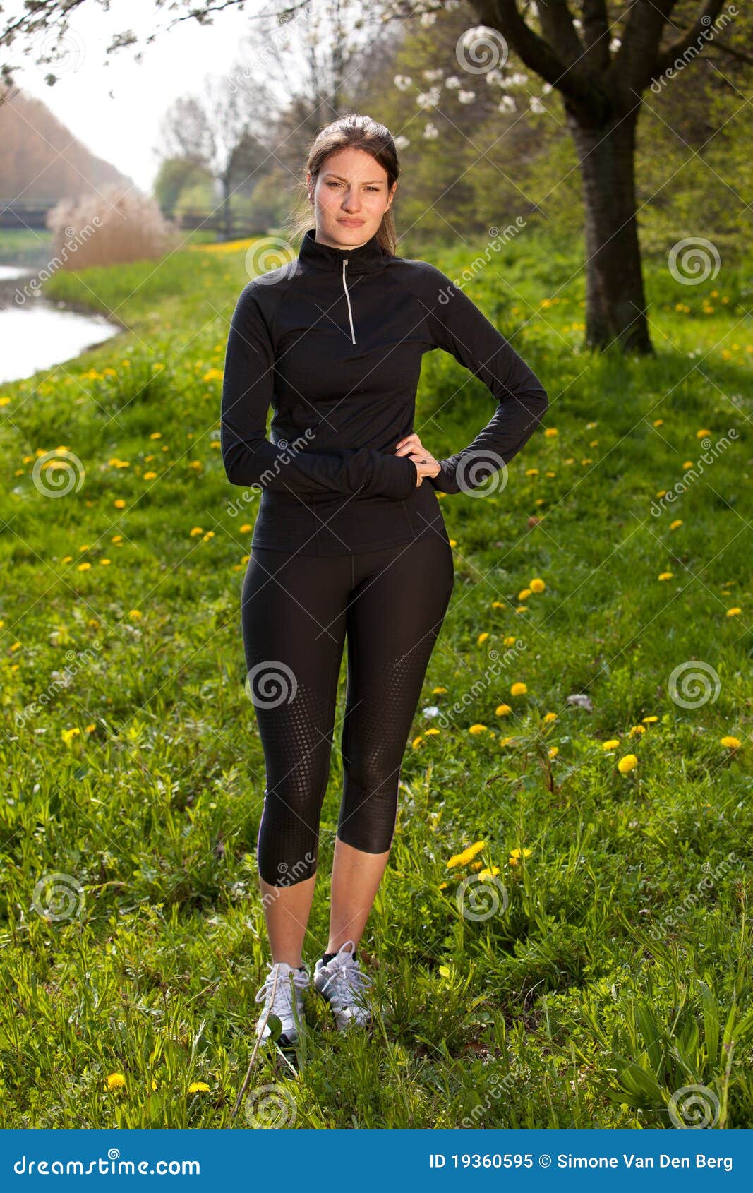 Beautiful sportsgirl stock image. Image of sportive, beauty - 19360595