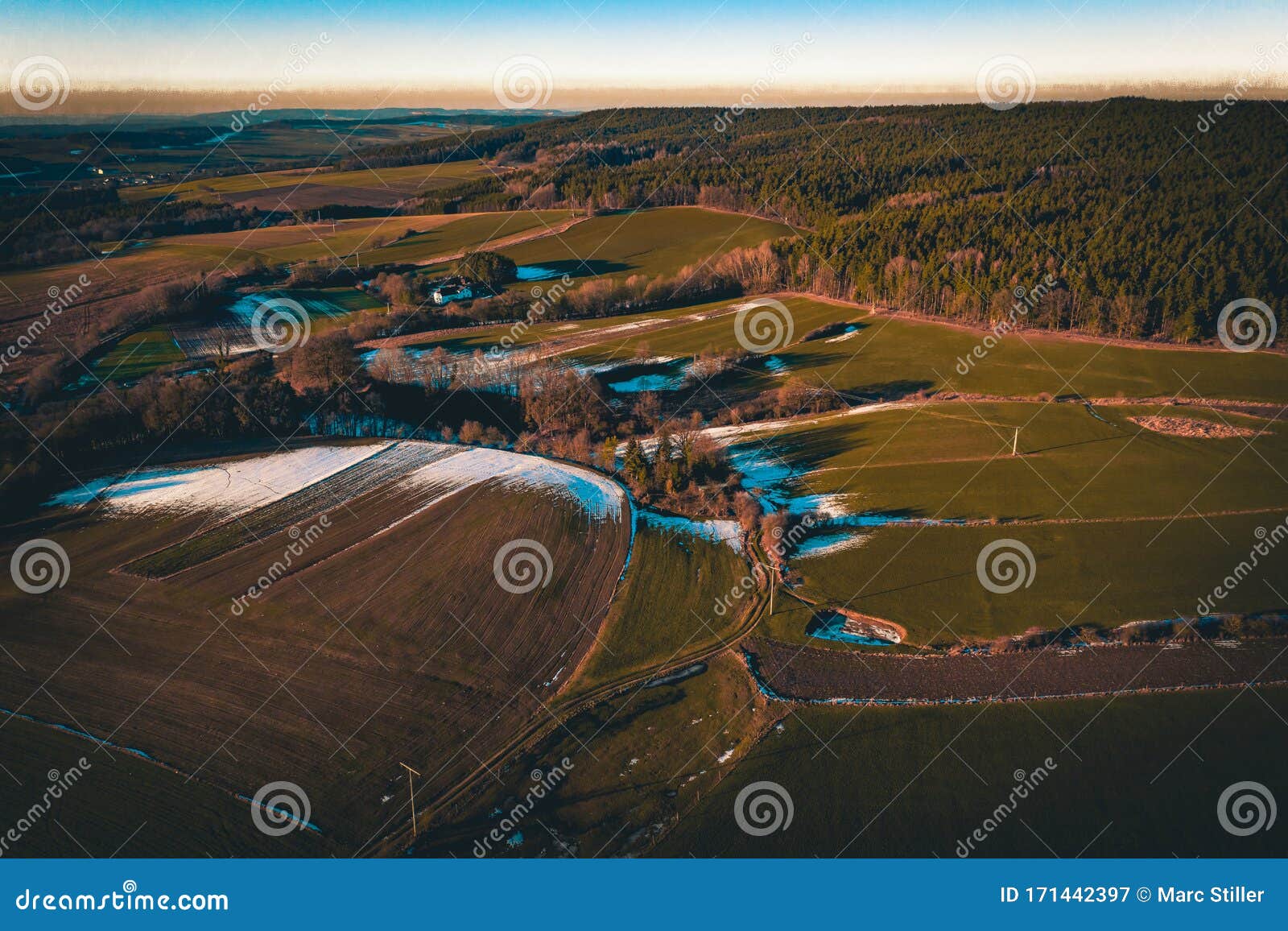 Beautiful Spring In Bavaria Stock Image Image Of Snowmelt Nature