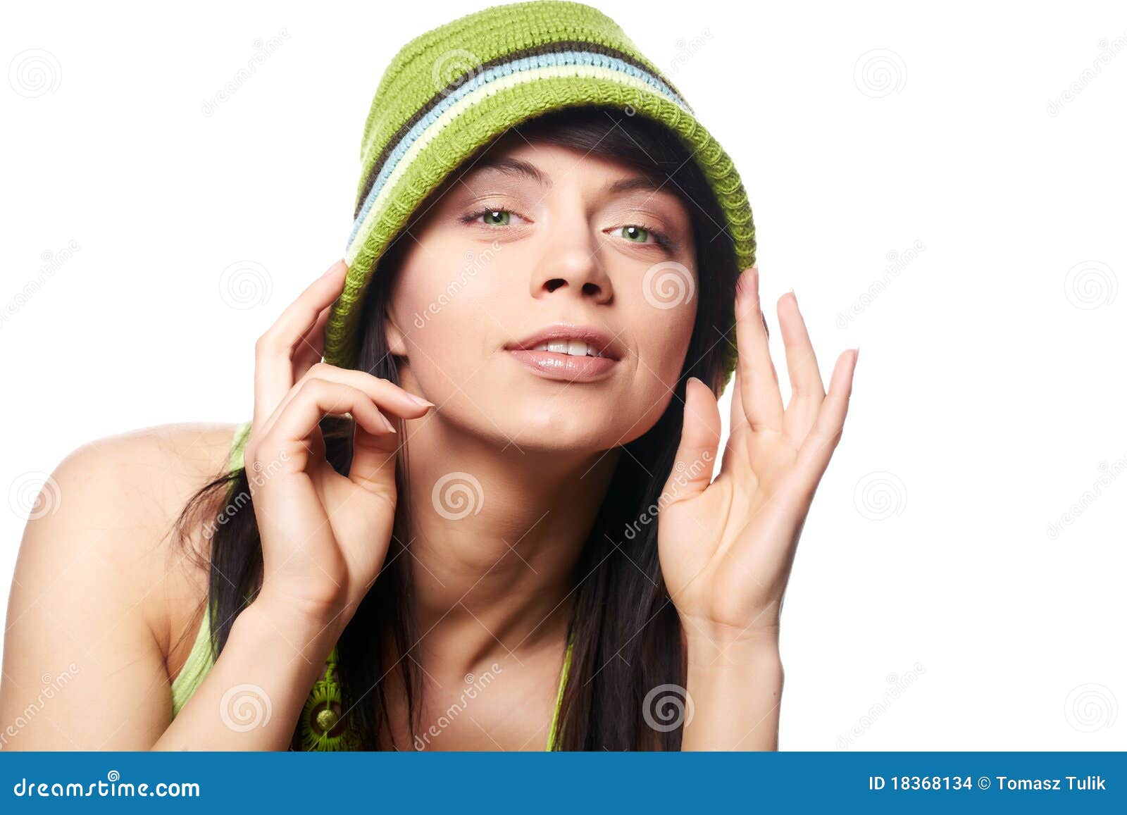 Beautiful spring-woman stock photo. Image of purity, caucasian - 18368134