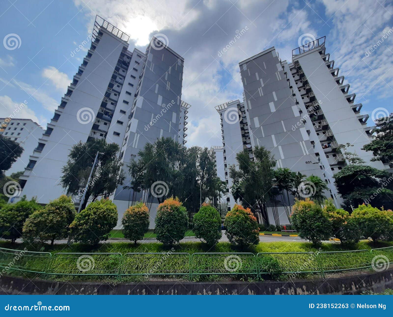 Beautiful State Houses Built by Singapore Housing Board Development