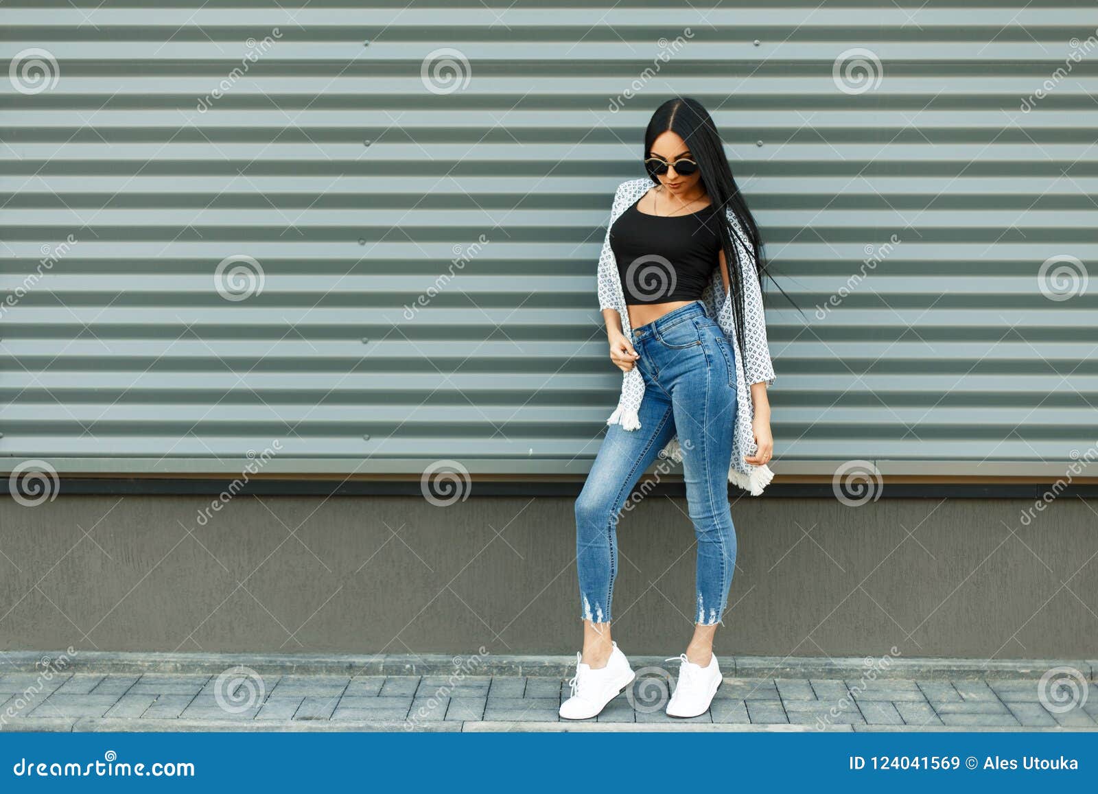 White T Shirt Blue Jeans White Shoes Promotions White T Shirt Blue Jeans White Shoes Promotions
