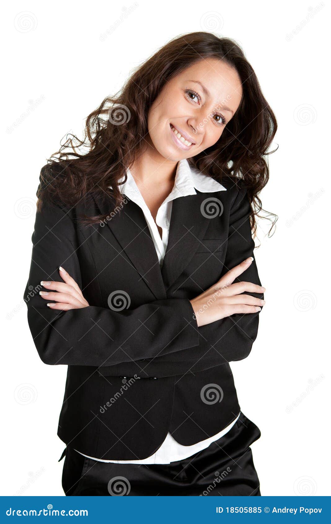 Beautiful Sucessful Businesswoman Stock Image - Image of girl ...