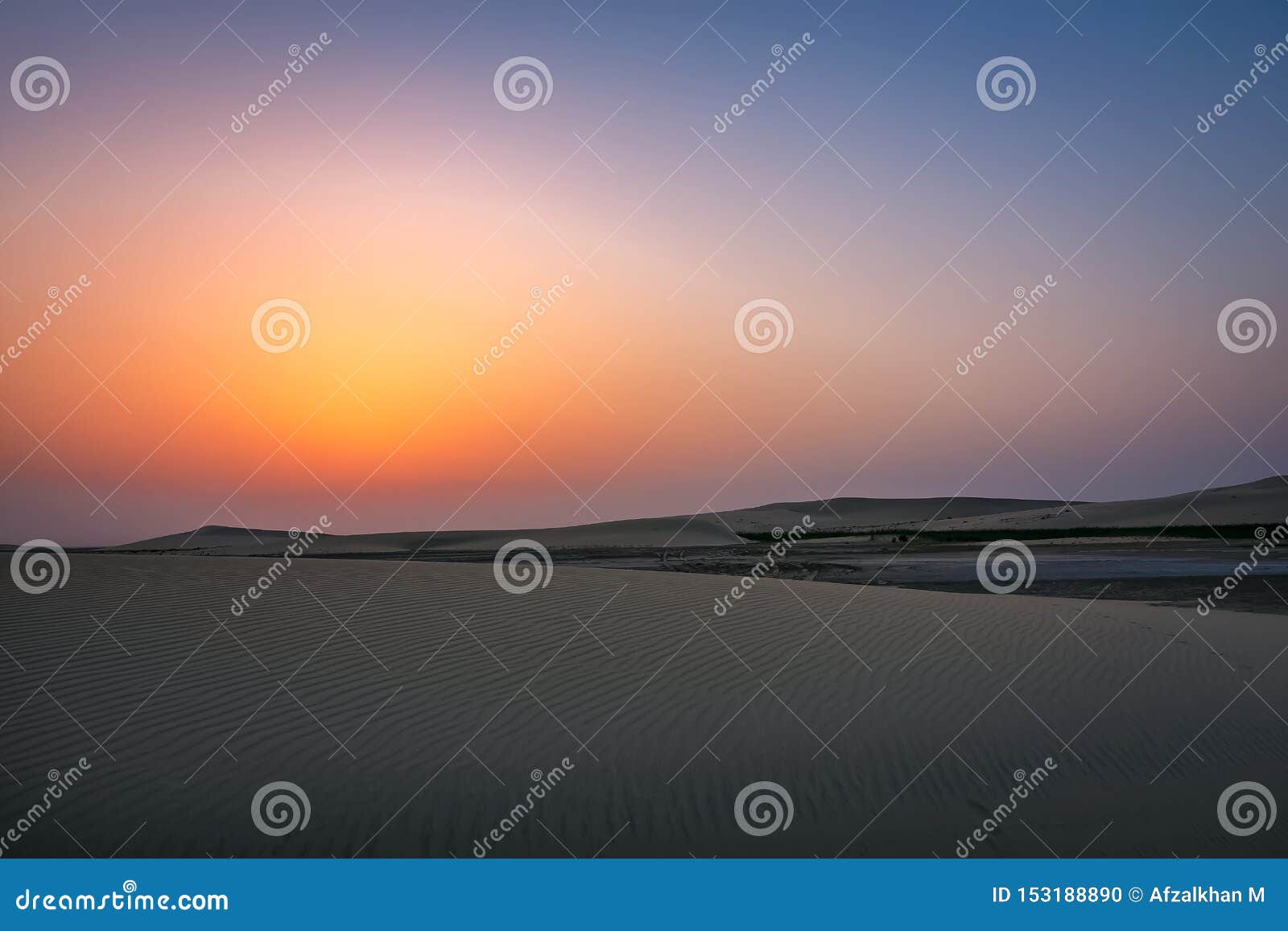 beautiful sunrise in dammam saudi arabia desert